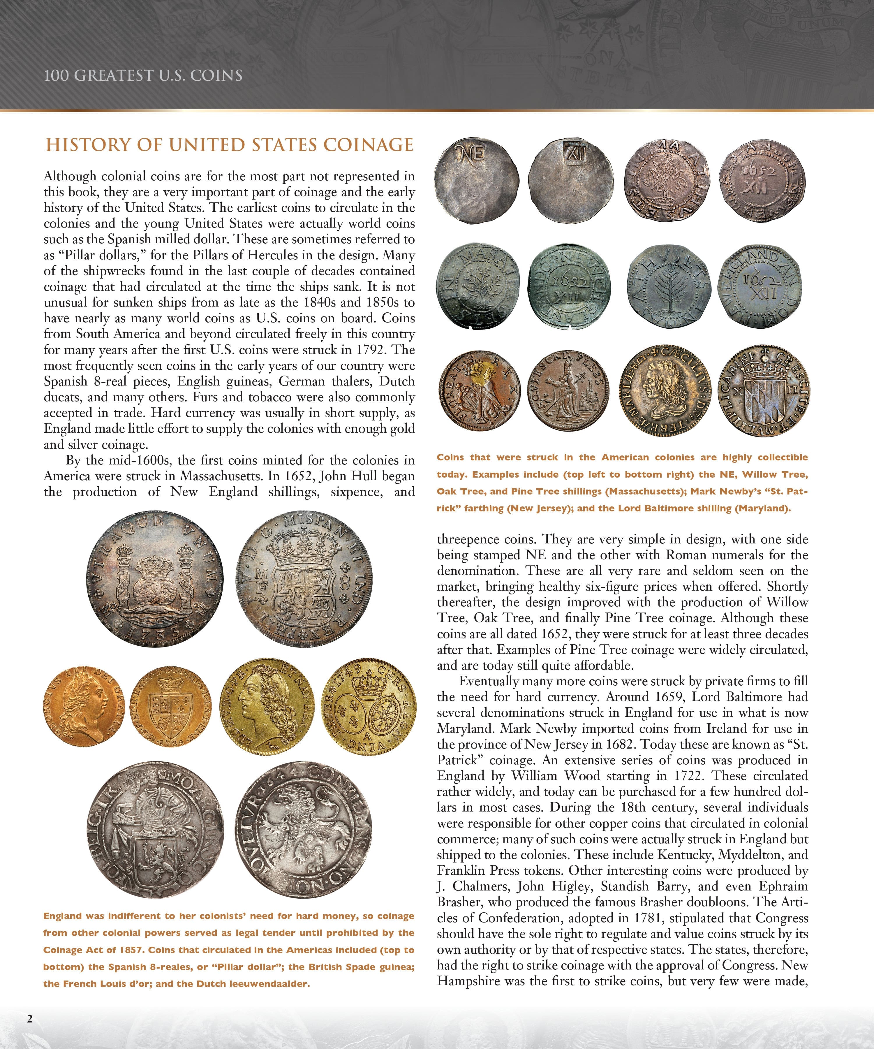 100 Greatest Series: 100 Greatest United States Coins