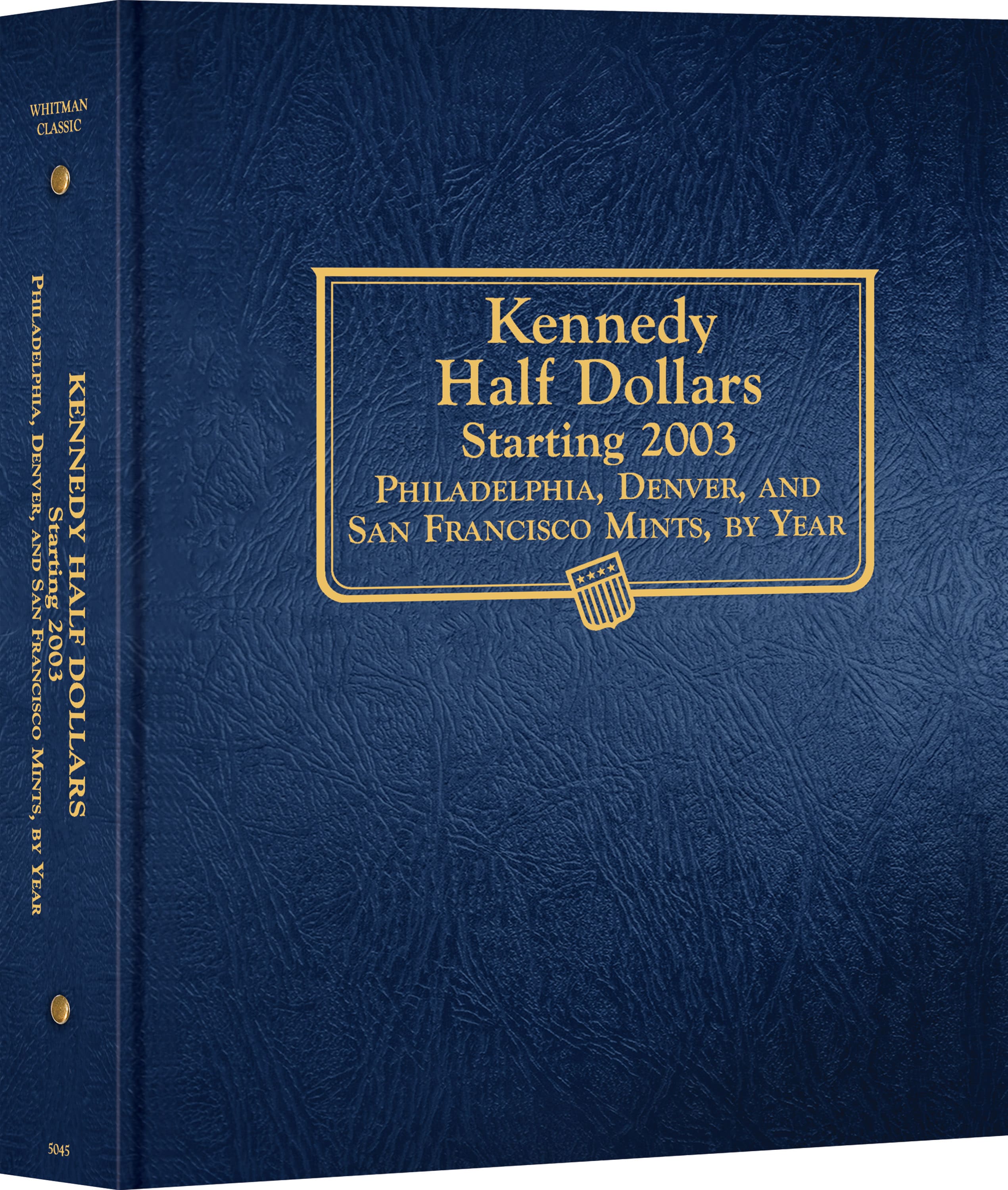 Whitman Classic® Coin Album Updated Page - Kennedy Half Dollars: 2019-2023 (P, D, & S Mints) - Image 2