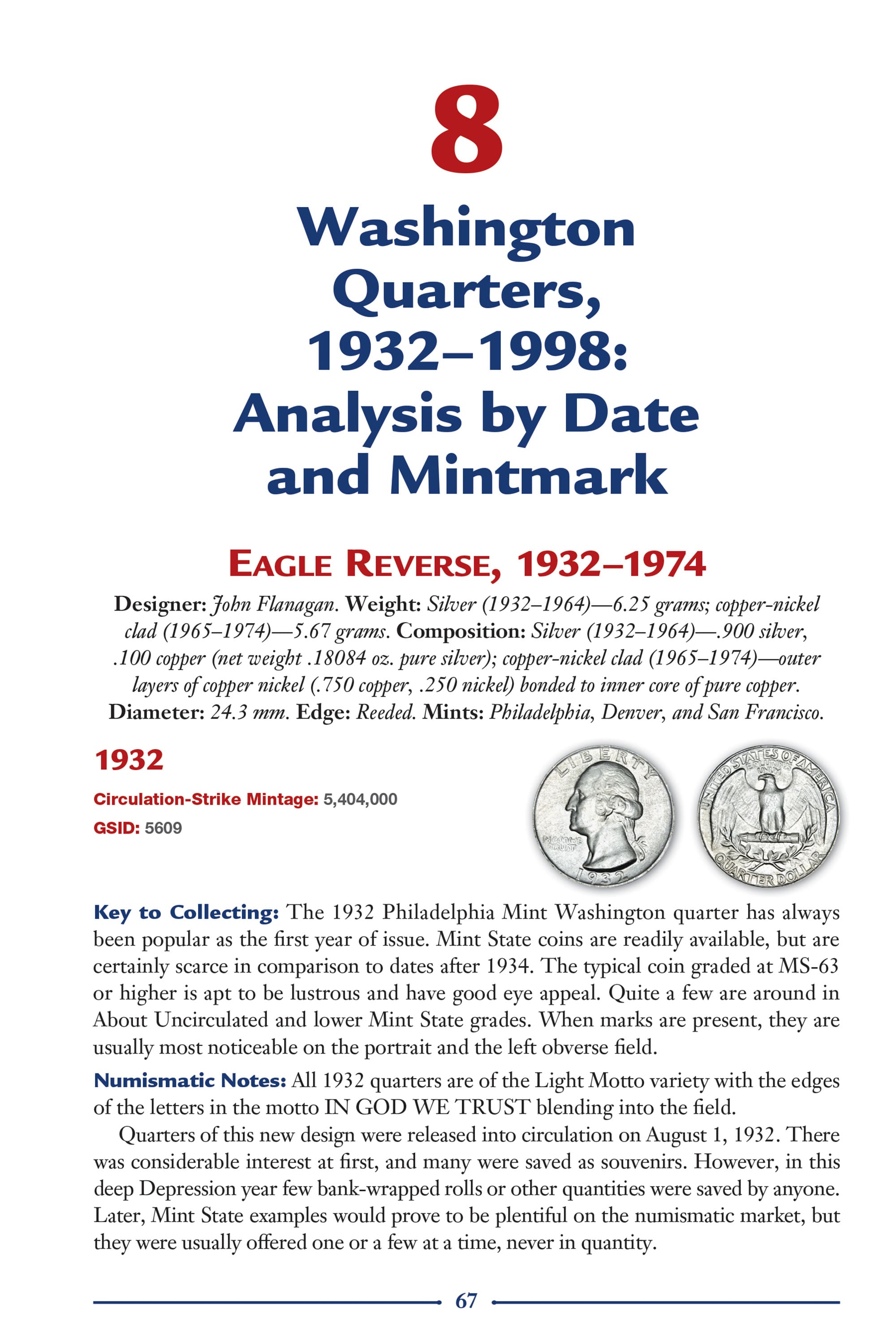 Washington Quarters Collector Bundle - Guide Book + 2 Whitman Classic® Coin Albums for 1932-1998 Collection - Image 14