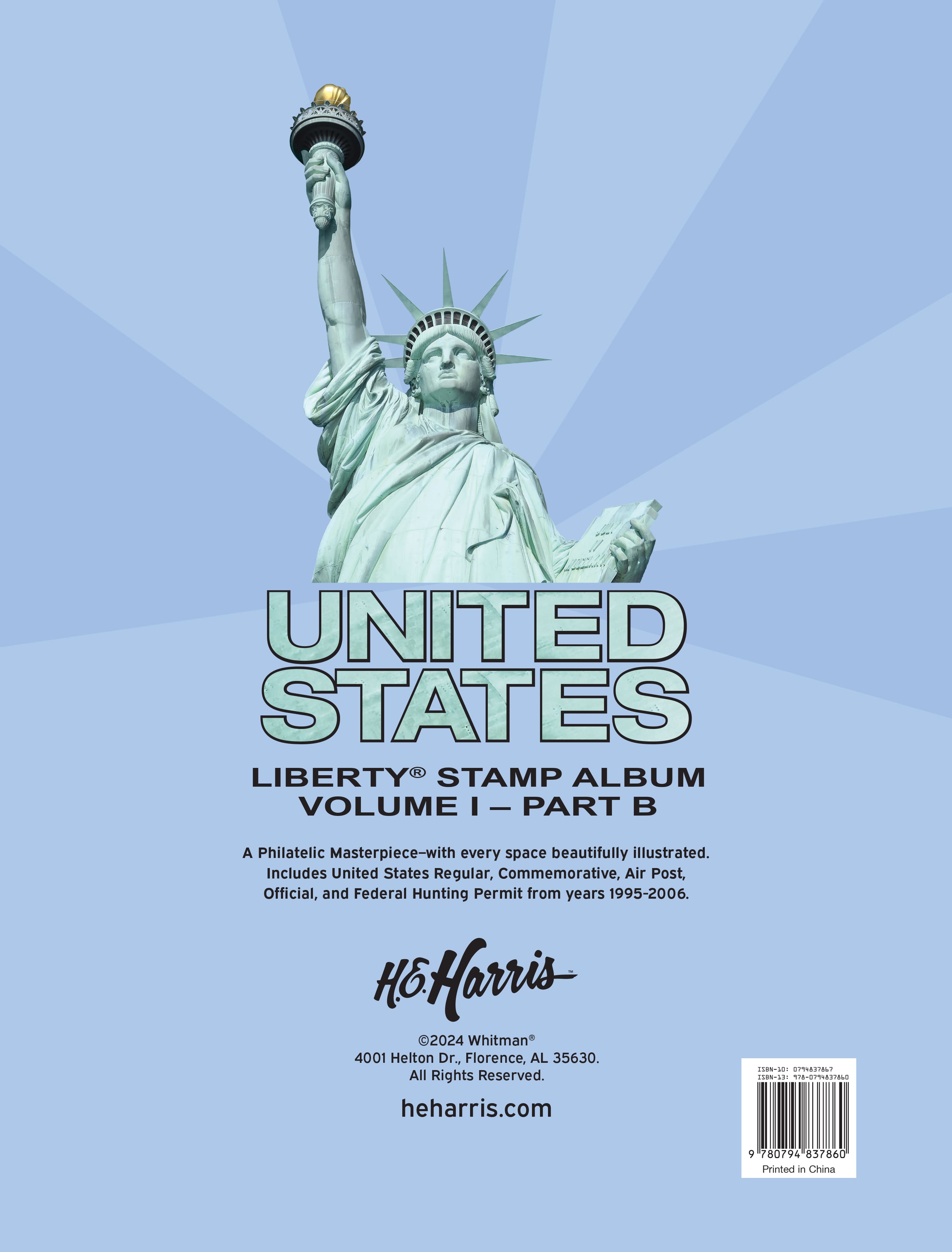 H.E. Harris® U.S. Liberty® Stamp Album Pages – Volume I, Part B (1995–2006) - Image 2