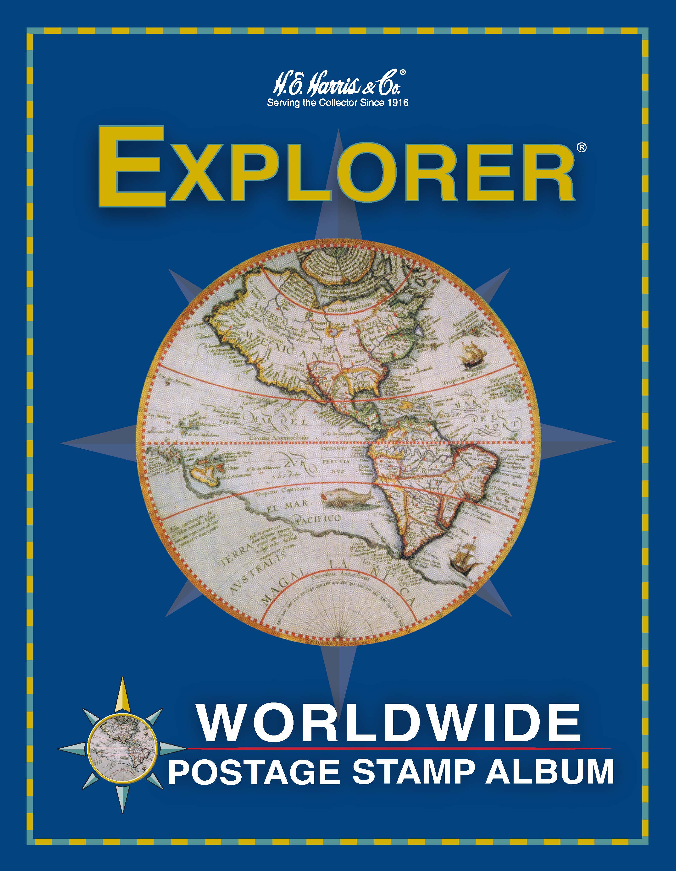 Explorer® Worldwide Beginner Postage Stamp Album - Image 2