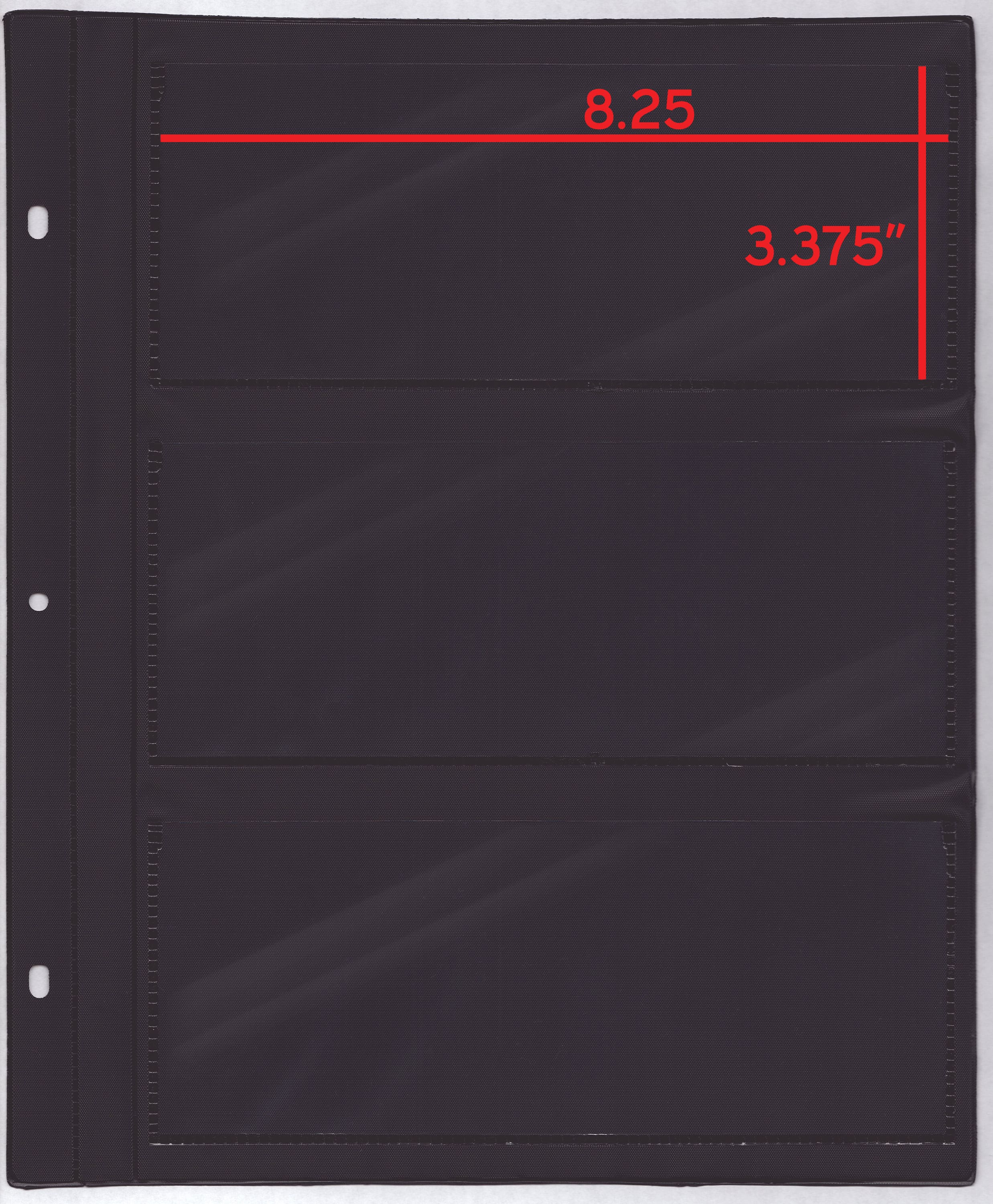 H.E. Harris® Deluxe Currency Album - Large Notes (Includes Clear View Pages) - Image 3