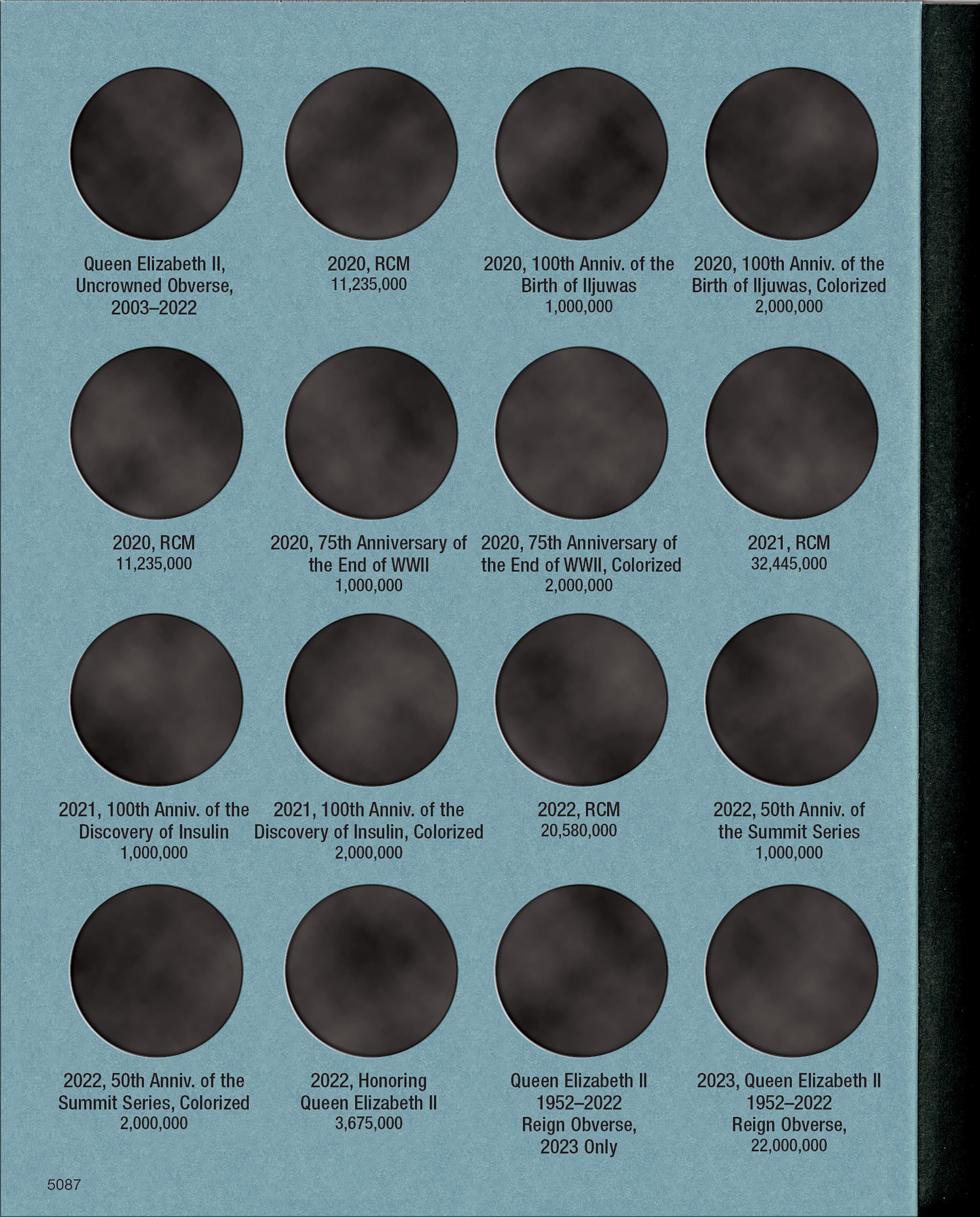 Official Whitman® Coin Folder – Canada Two-Dollars (Toonies) Collection #2: Starting 2020