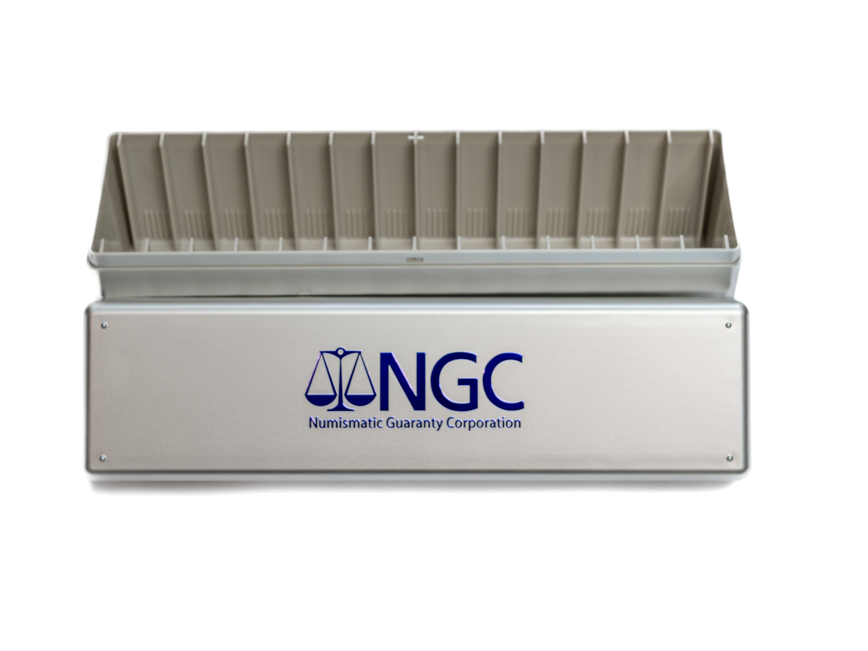NGC® Double Thick Coin Slab Storage Box, Silver - Image 2