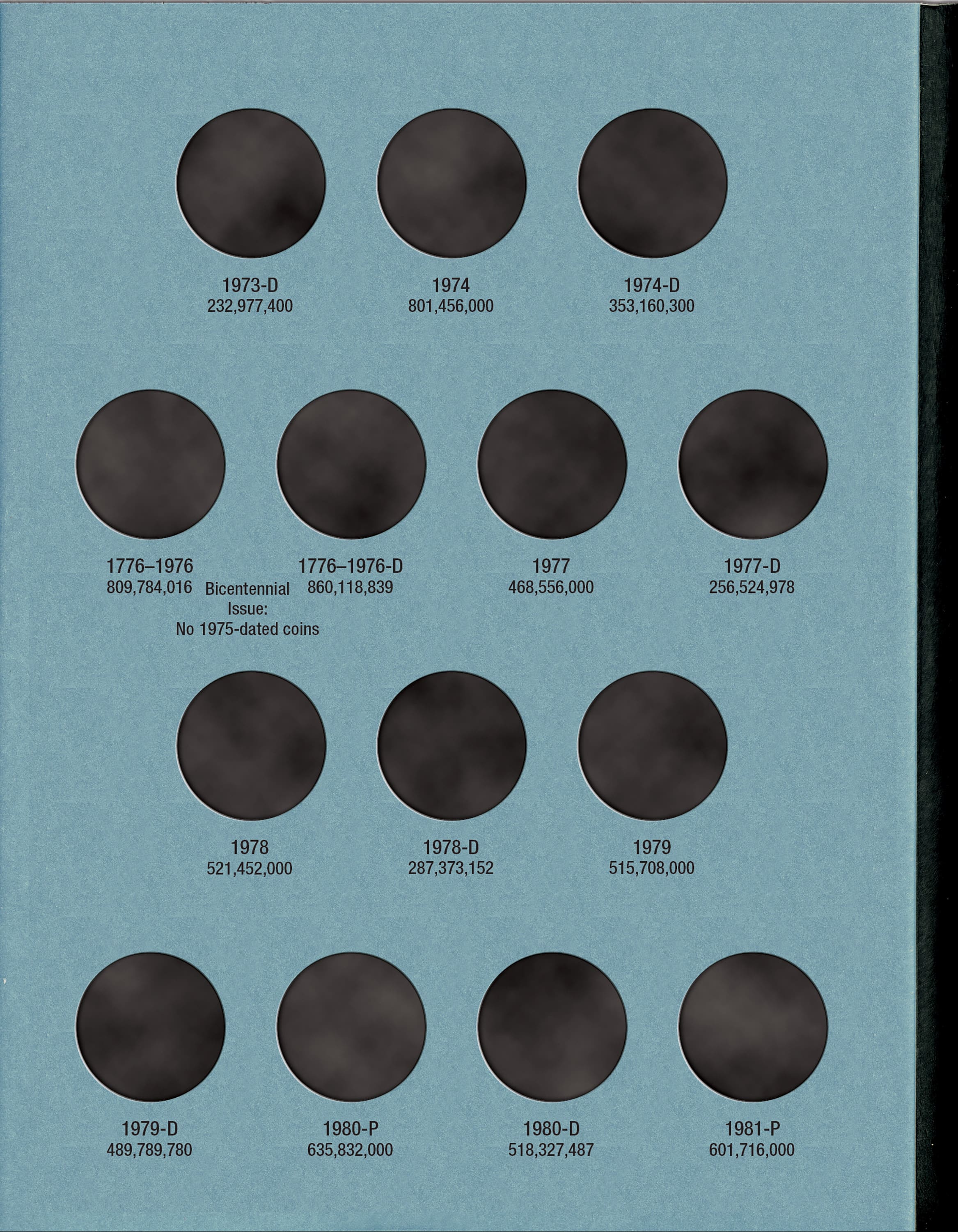 Official Whitman® Coin Folder - Washington Quarters Collection #3