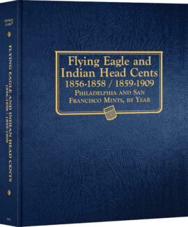 Whitman Classic® Coin Album – Flying Eagle and Indian Head Cents: 1856-1909 (P & S Mints)