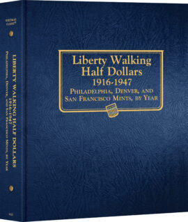 Whitman Classic® Coin Album – Liberty Walking Half Dollars: 1916-1947 (P, D, & S Mints)