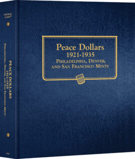 Whitman Classic® Coin Album – Peace Dollars: 1921-1935 (P, D, & S Mints)