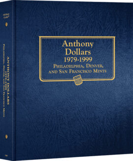 Whitman Classic® Coin Album – Susan B. Anthony Dollars: 1979-1999 (P, D, and S Mints)