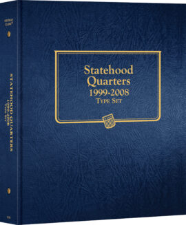 Whitman Classic® Coin Album – Statehood Quarters: 1999-2008 (Single Mint)