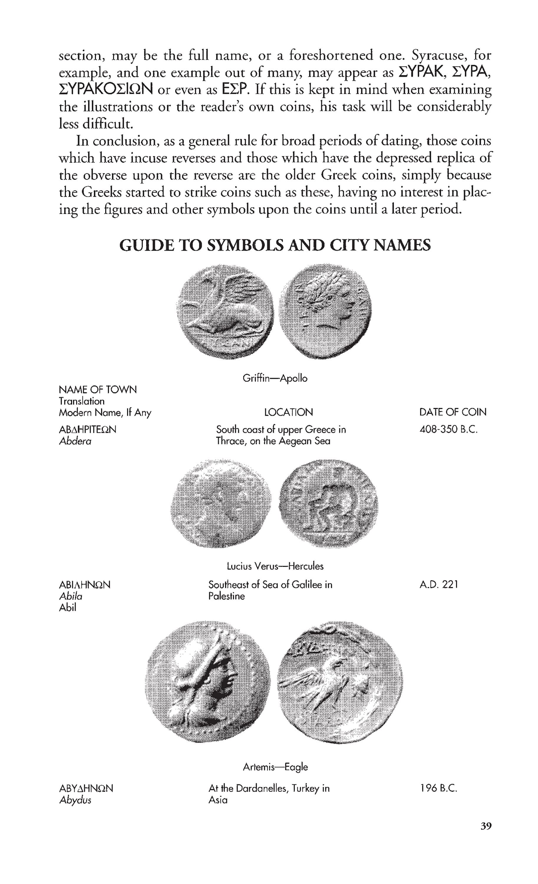 Collector Series: Handbook of Ancient Greek and Roman Coins