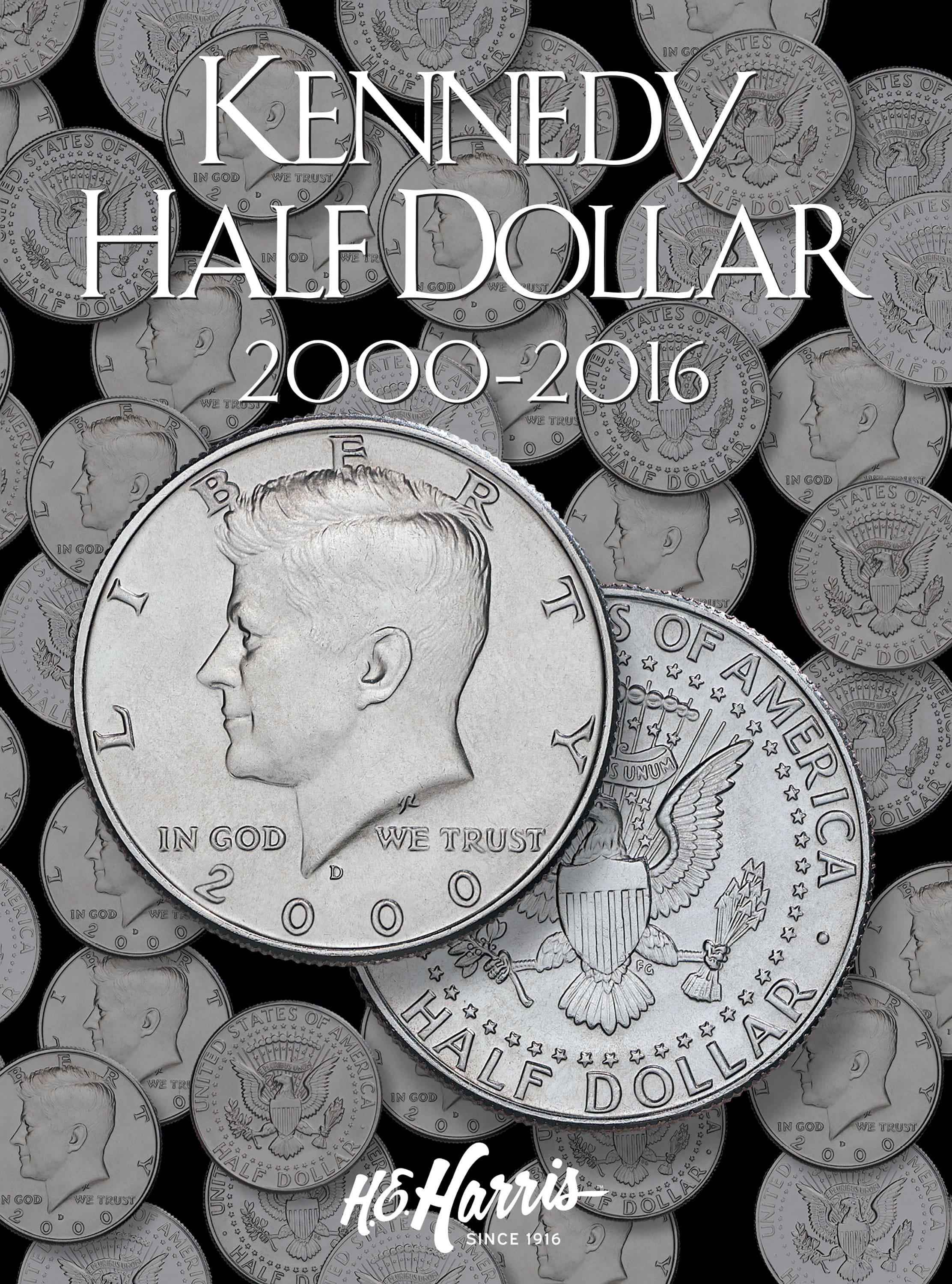 H.E. Harris® Coin Folder – Kennedy Half Dollars Collection #3: 2000-2016