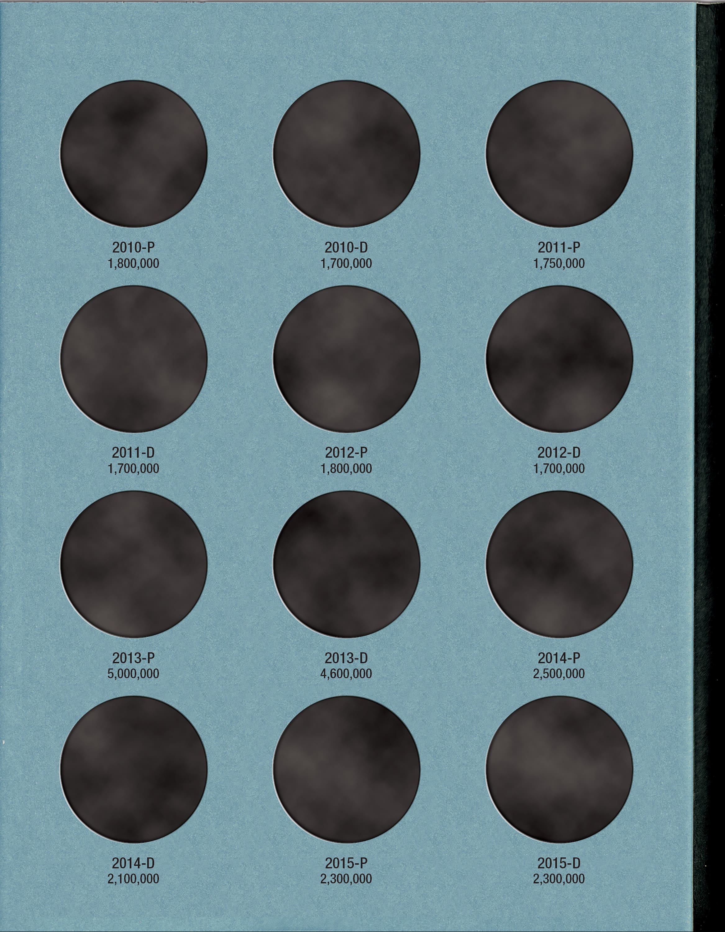 Official Whitman® Coin Folder – Kennedy Half Dollars Collection #3: 2004-2021