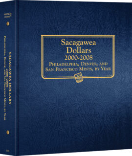 Whitman Classic® Coin Album – Sacagawea Dollars: 2000-2008 (P, D, & S Mints)