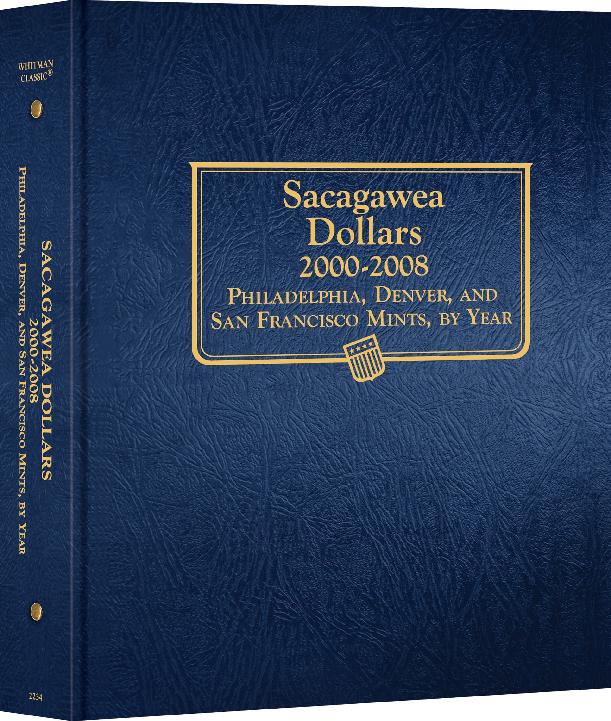 Whitman Classic® Coin Album - Sacagawea Dollars: 2000-2008 (P, D