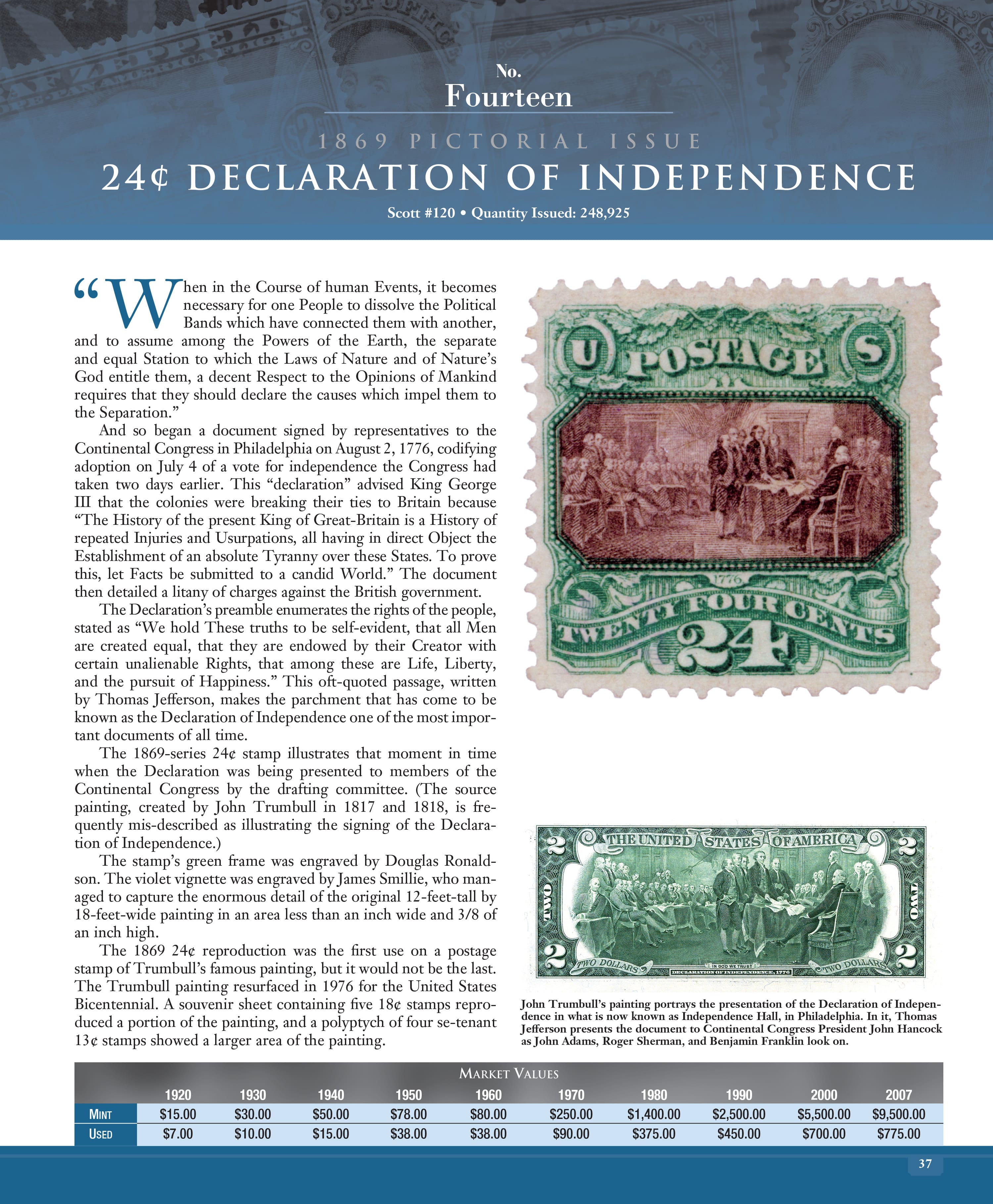 100 Greatest Series: 100 Greatest American Stamps