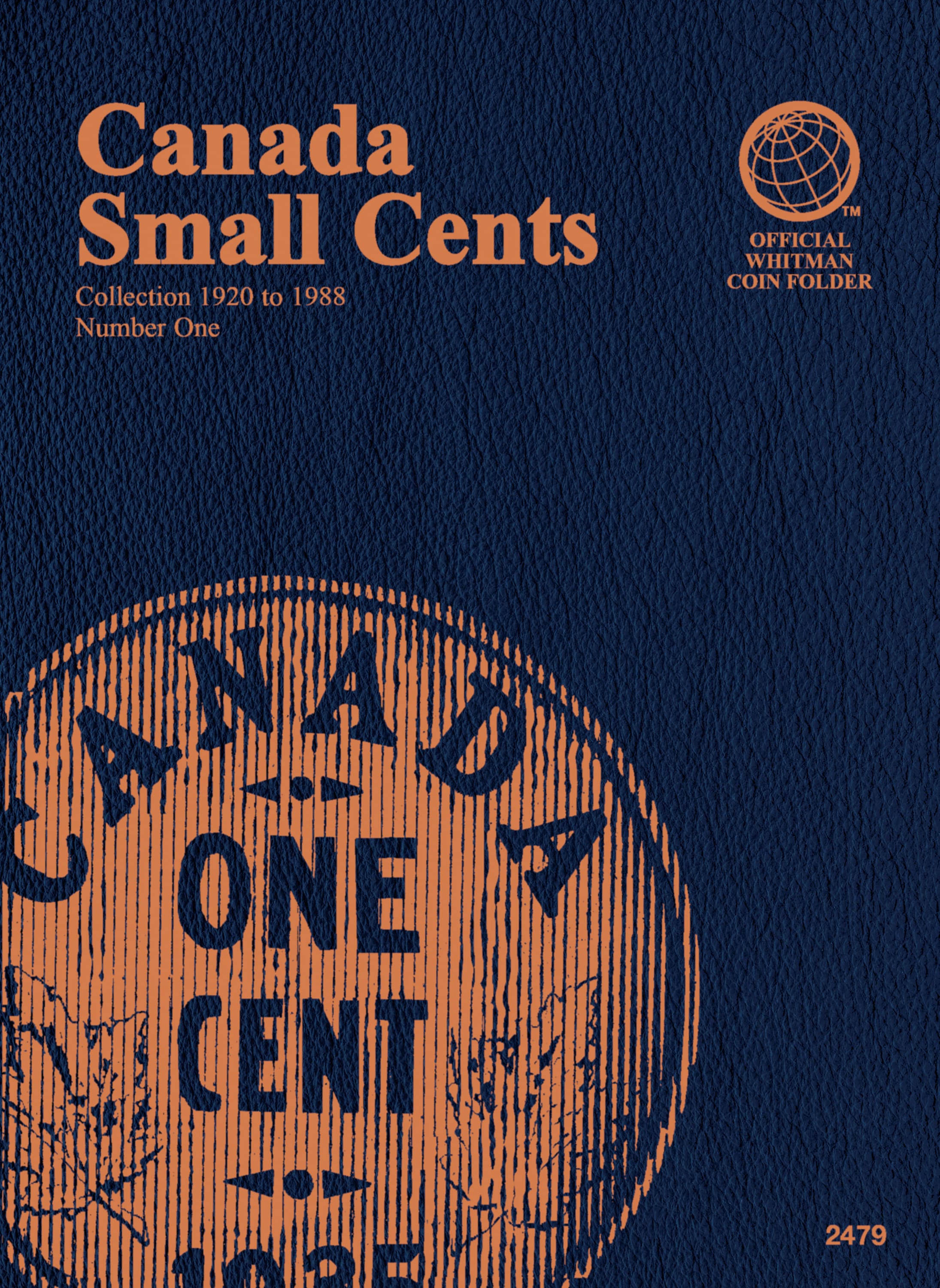 Official Whitman® Coin Folder – Canada Small Cents (Pennies) Collection #1: 1920-1988