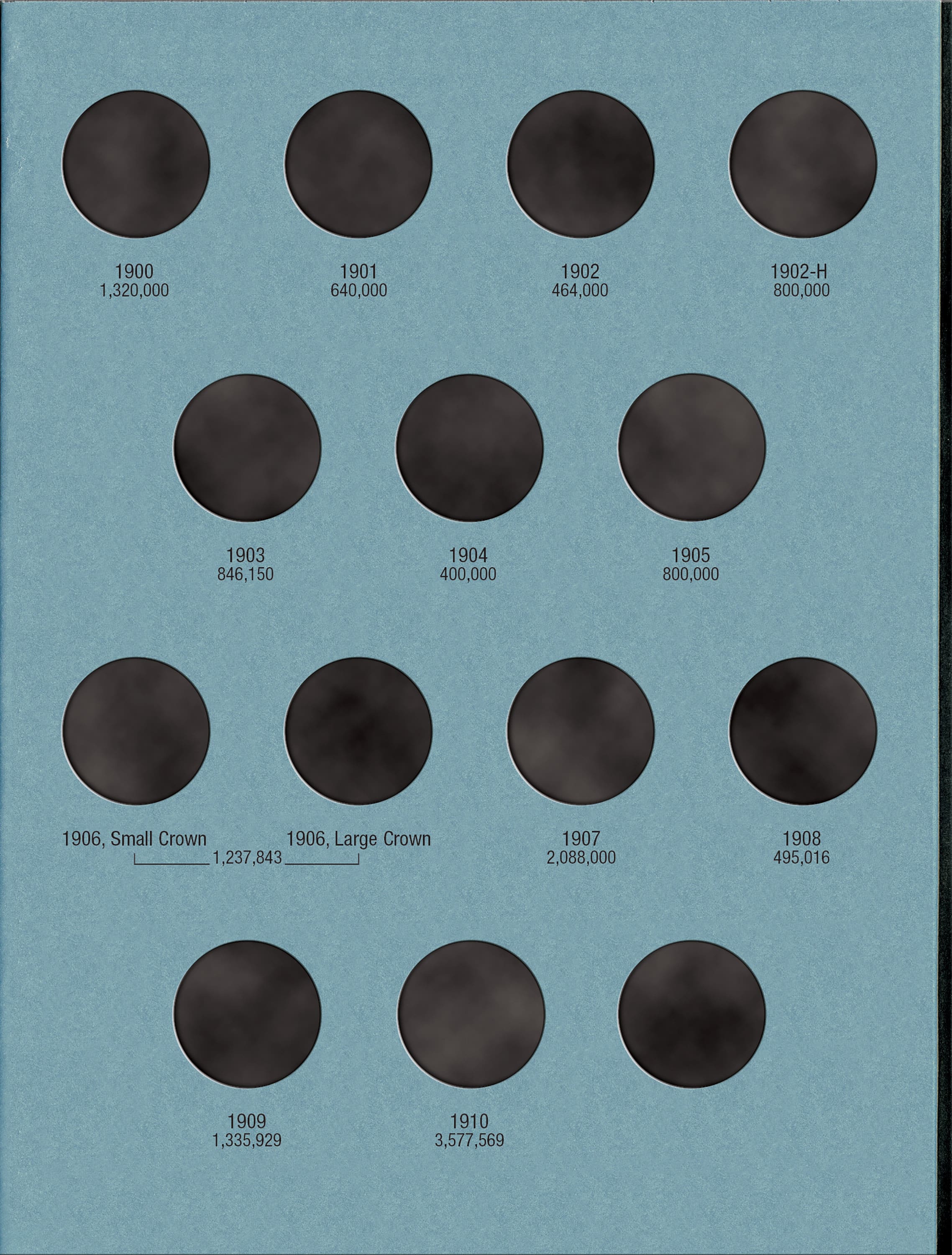 Official Whitman® Coin Folder – Canada Quarters (25 Cents) Collection #1: 1870-1910