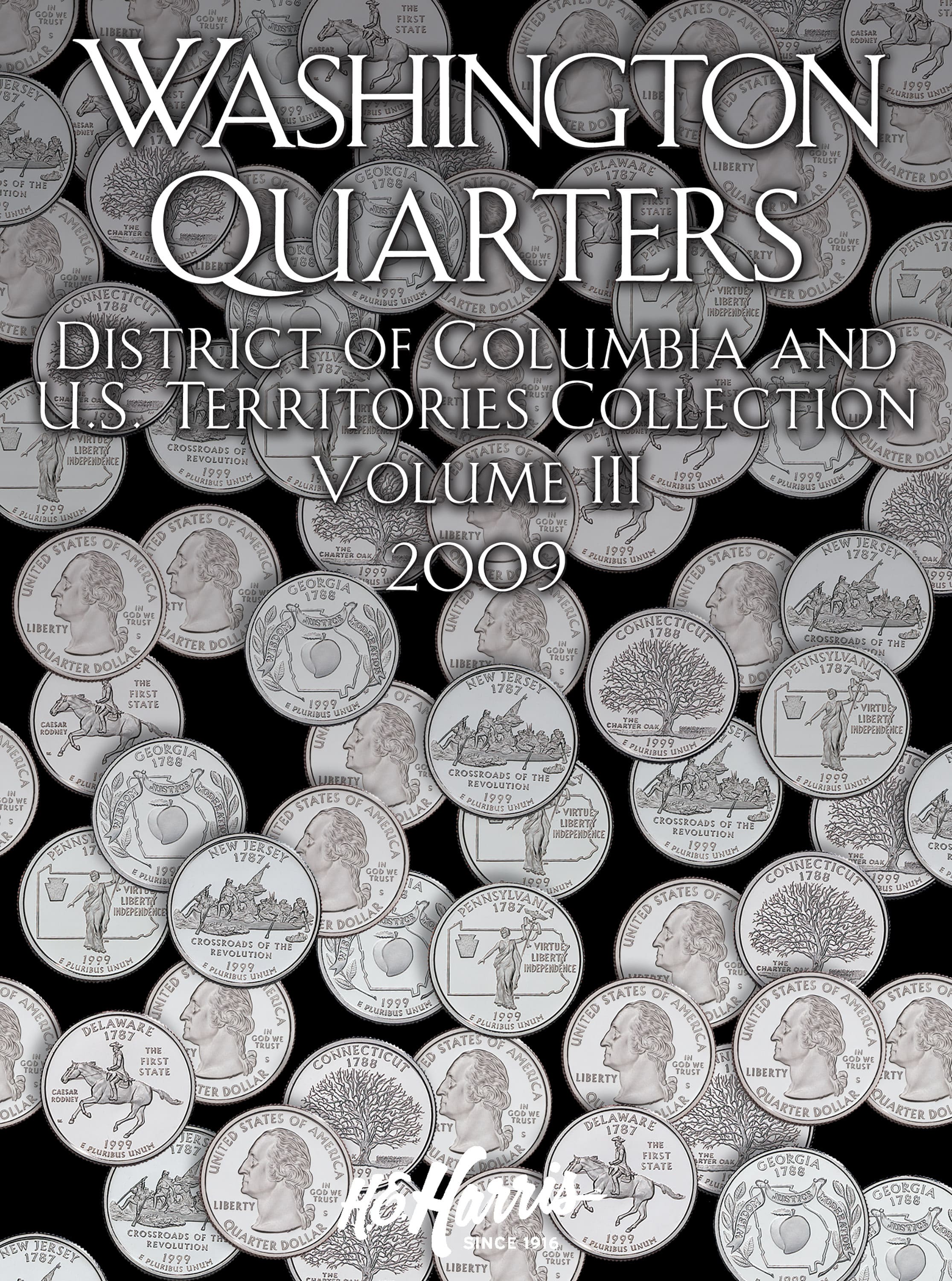 H.E. Harris® Coin Folder – Washington Quarters D.C. & Territories Collection #3: 2009