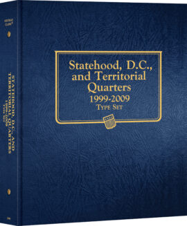 Whitman Classic® Coin Album – Statehood, D.C. & Territorial Quarters: 1999-2009 (Single Mint)