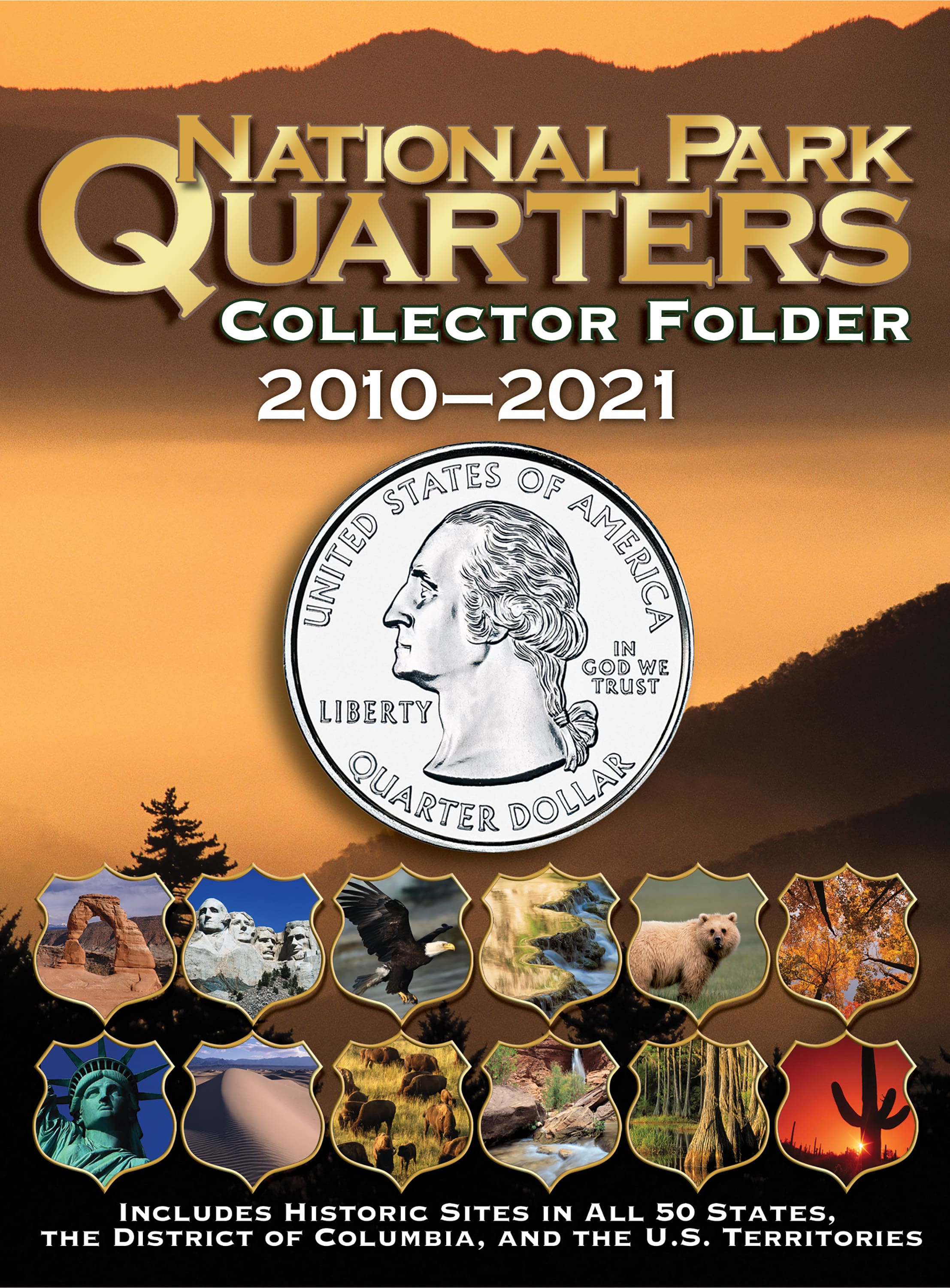 Official Whitman® Coin Folder – National Park Quarters: 2010-2021 (Single Mint)