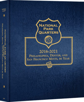 Whitman Classic® Coin Album – National Park Quarters Volume #2: 2016-2021 (P, D, & S Mints)