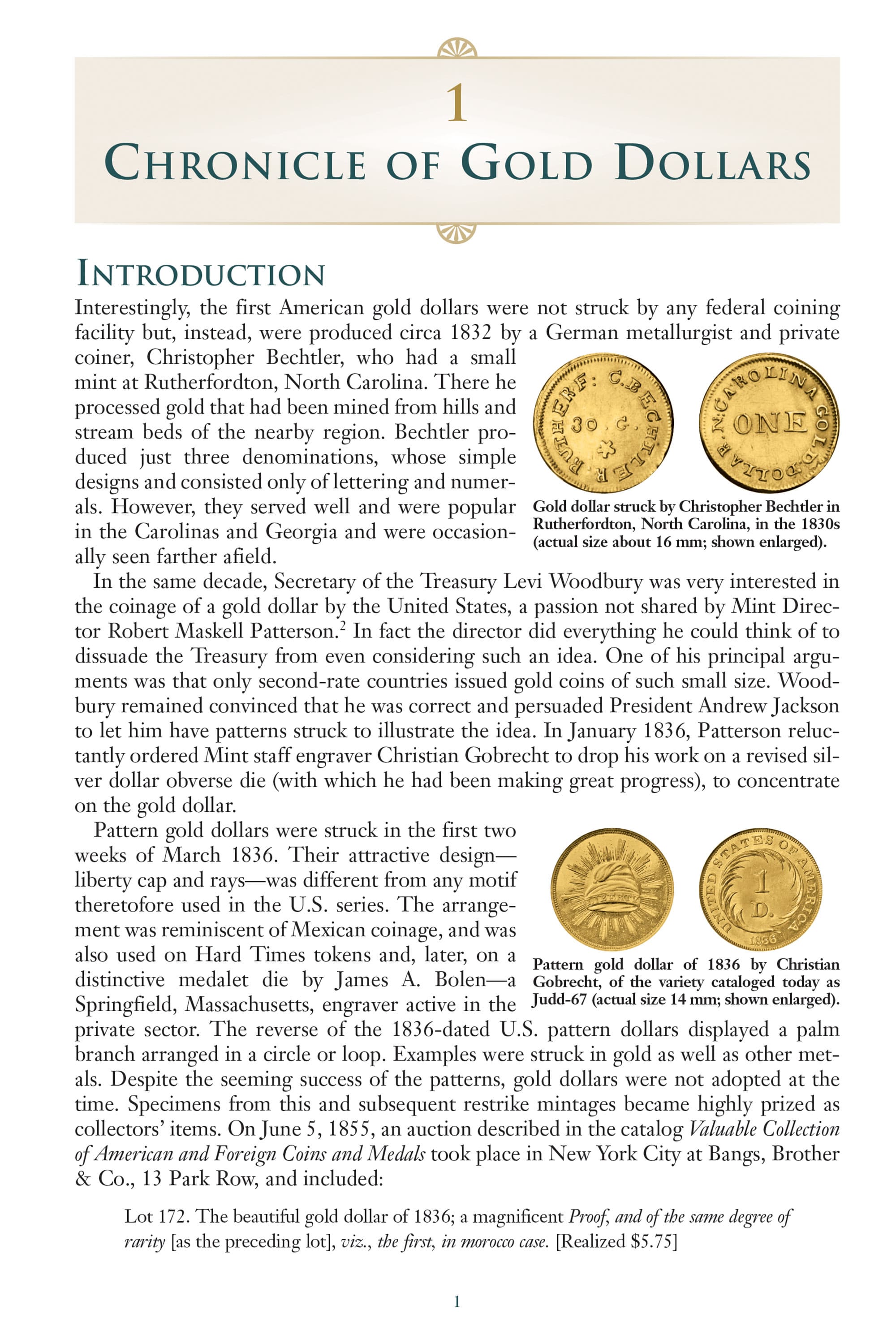 Red Book Series #12: A Guide Book of Gold Dollars – History, Values, Collecting