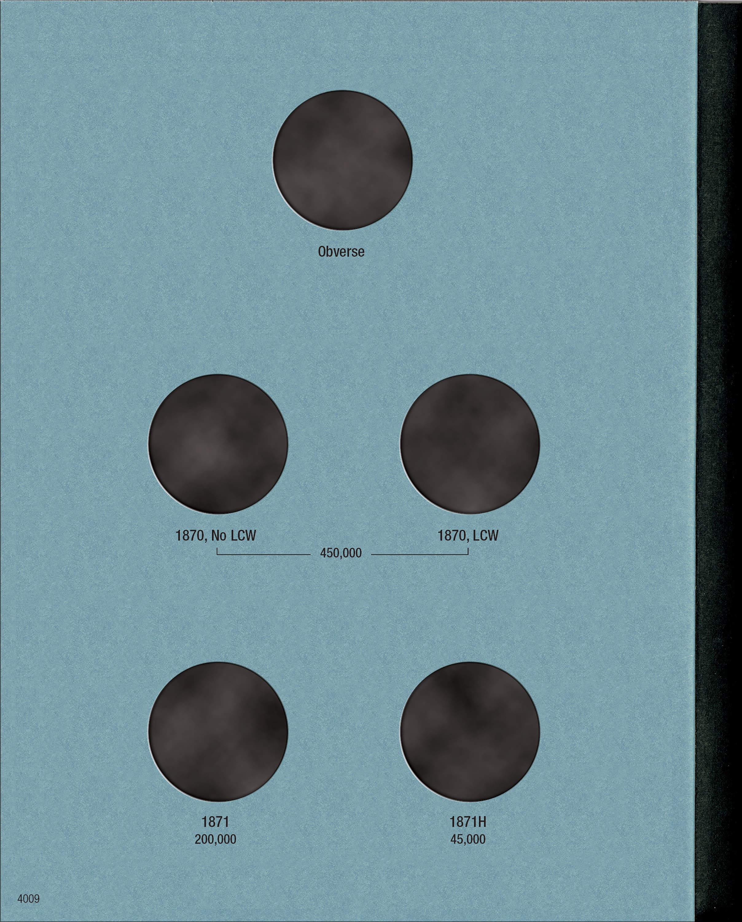Official Whitman® Coin Folder – Canada Half Dollars (50 Cents) Collection #1: 1870-1901