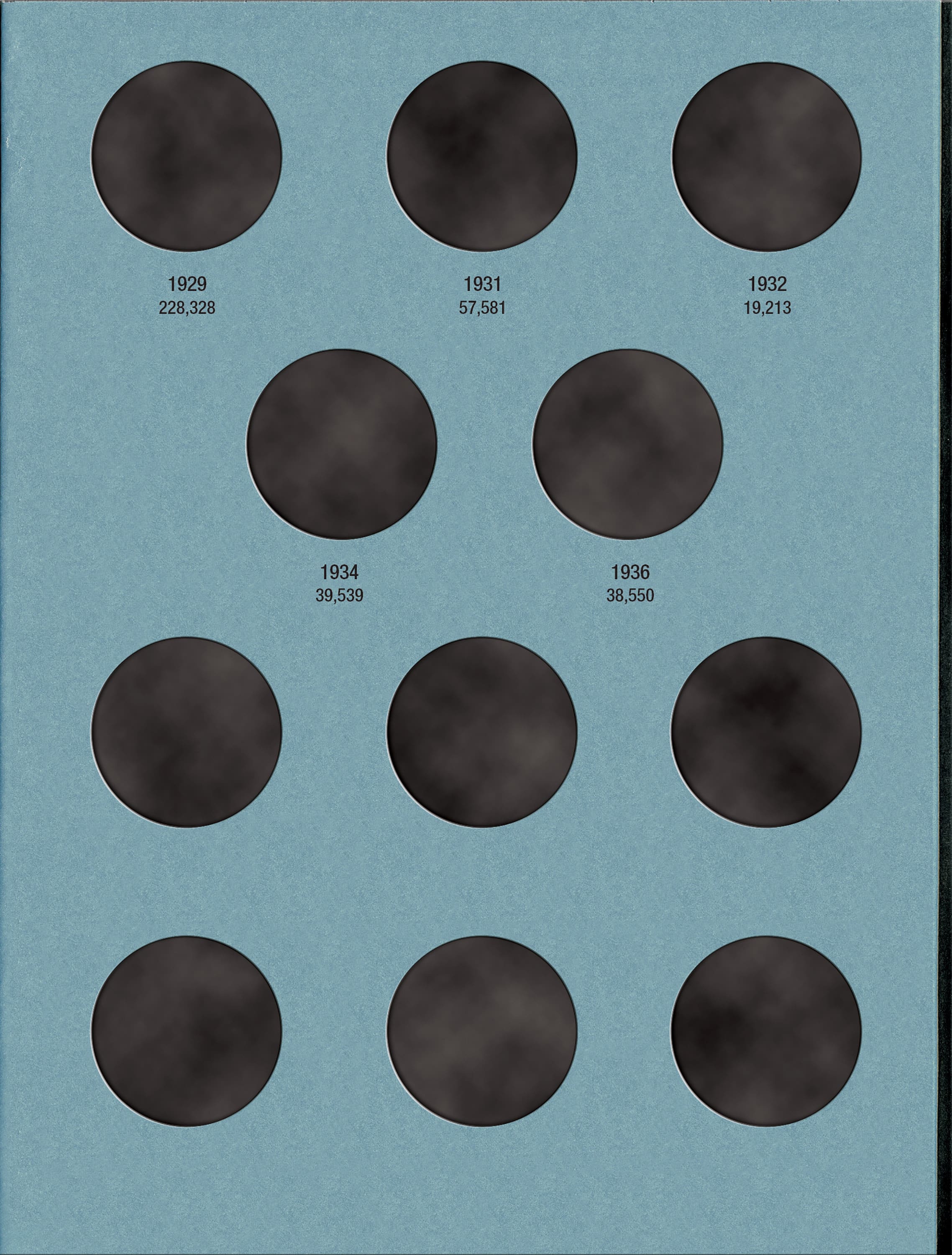 Official Whitman® Coin Folder – Canada Half Dollars (50 Cents) #2: 1902-1936