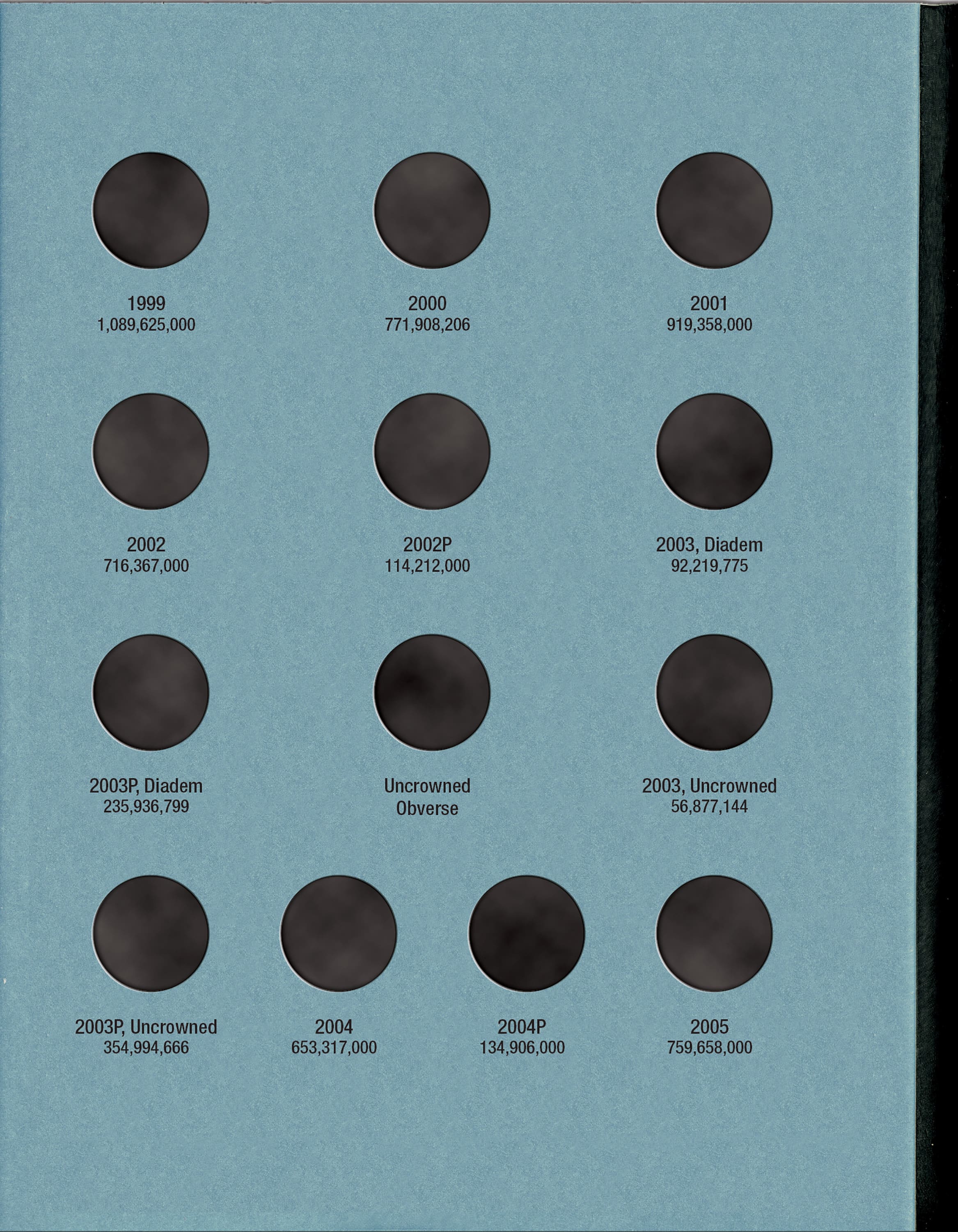 Official Whitman® Coin Folder – Canada Small Cents (Pennies) Collection #2: 1989-2012