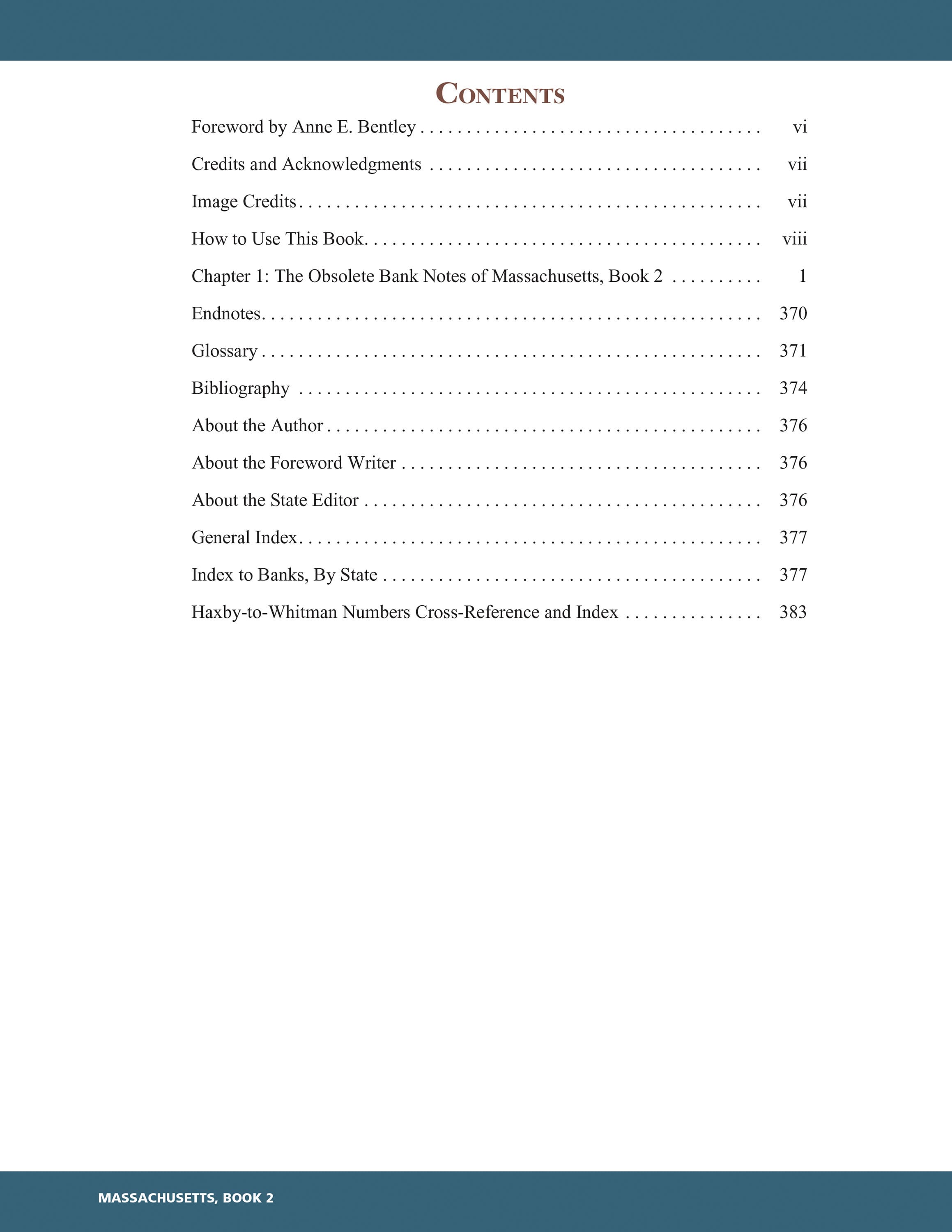 Whitman Encyclopedias: Whitman Encyclopedia of Obsolete Paper Money Volume 4 – New England, Part 2, Book 2 – Massachusetts cont’d