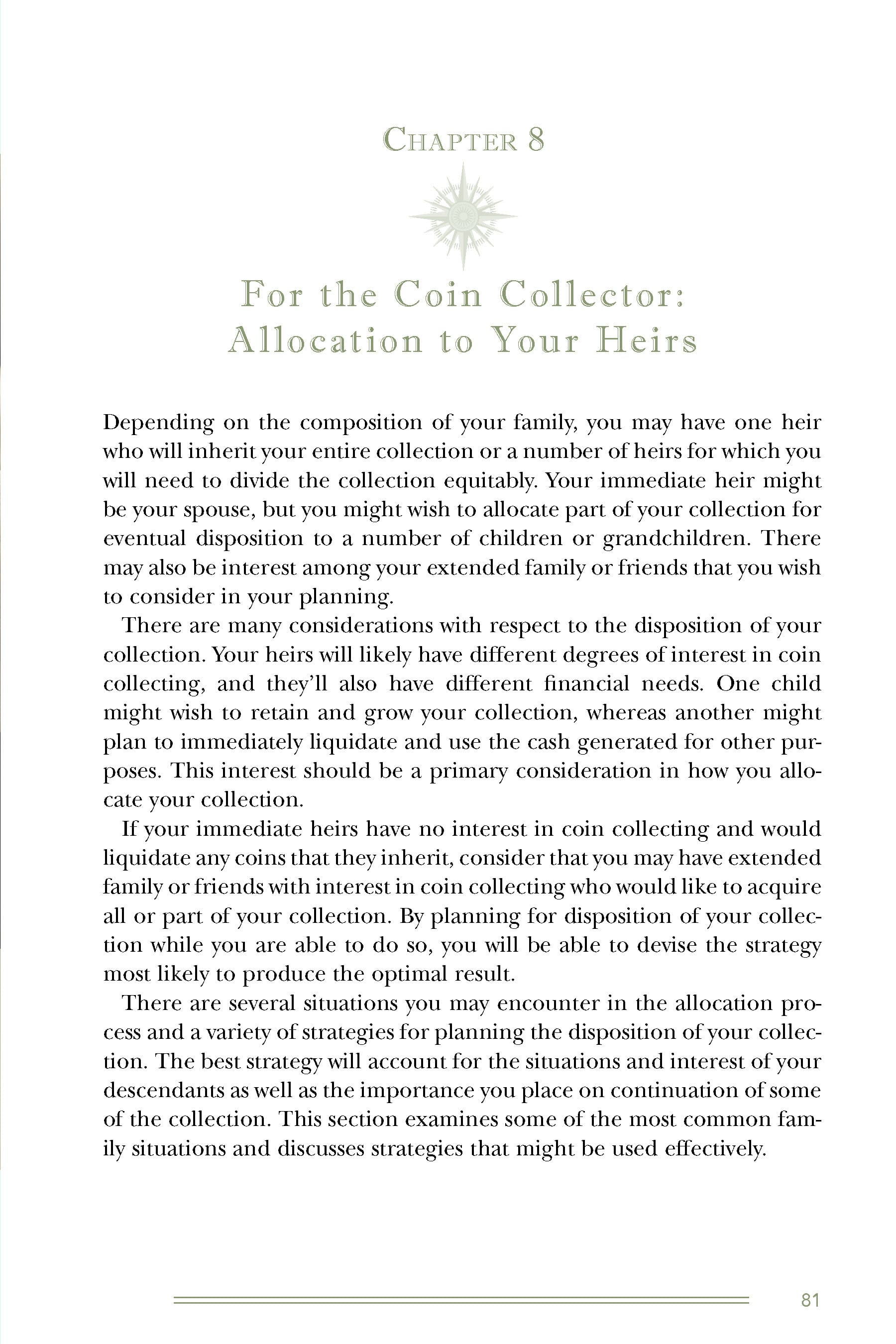 Collector Series: Collecting Coins in Retirement – Action Guide, Estate Advice
