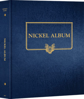 Whitman Classic® Coin Album – U.S. Nickels: Plain, No Dates (Includes Blank Pages)