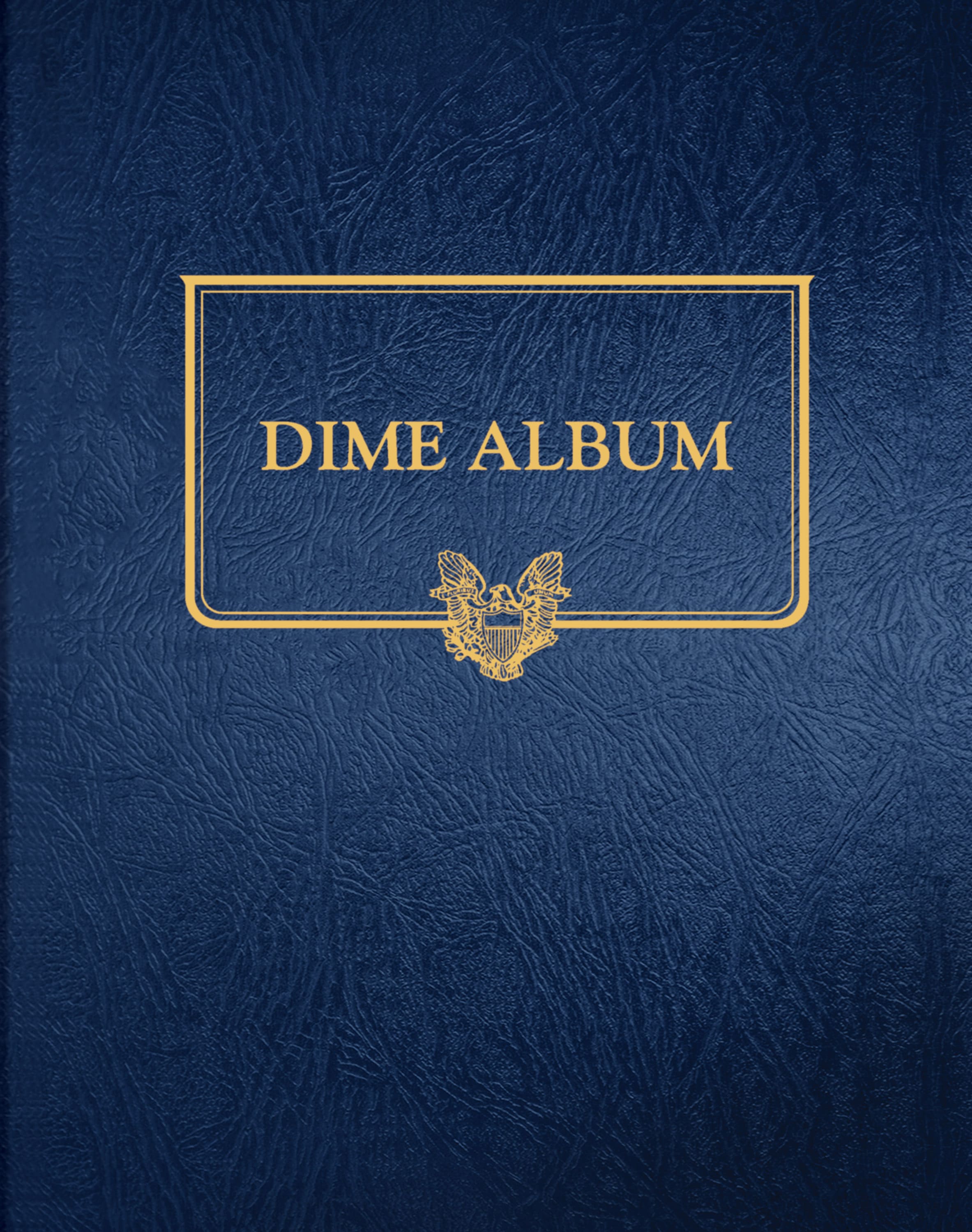 Whitman Classic® Coin Album – U.S. Dimes: Plain, No Dates (Includes Blank Pages)