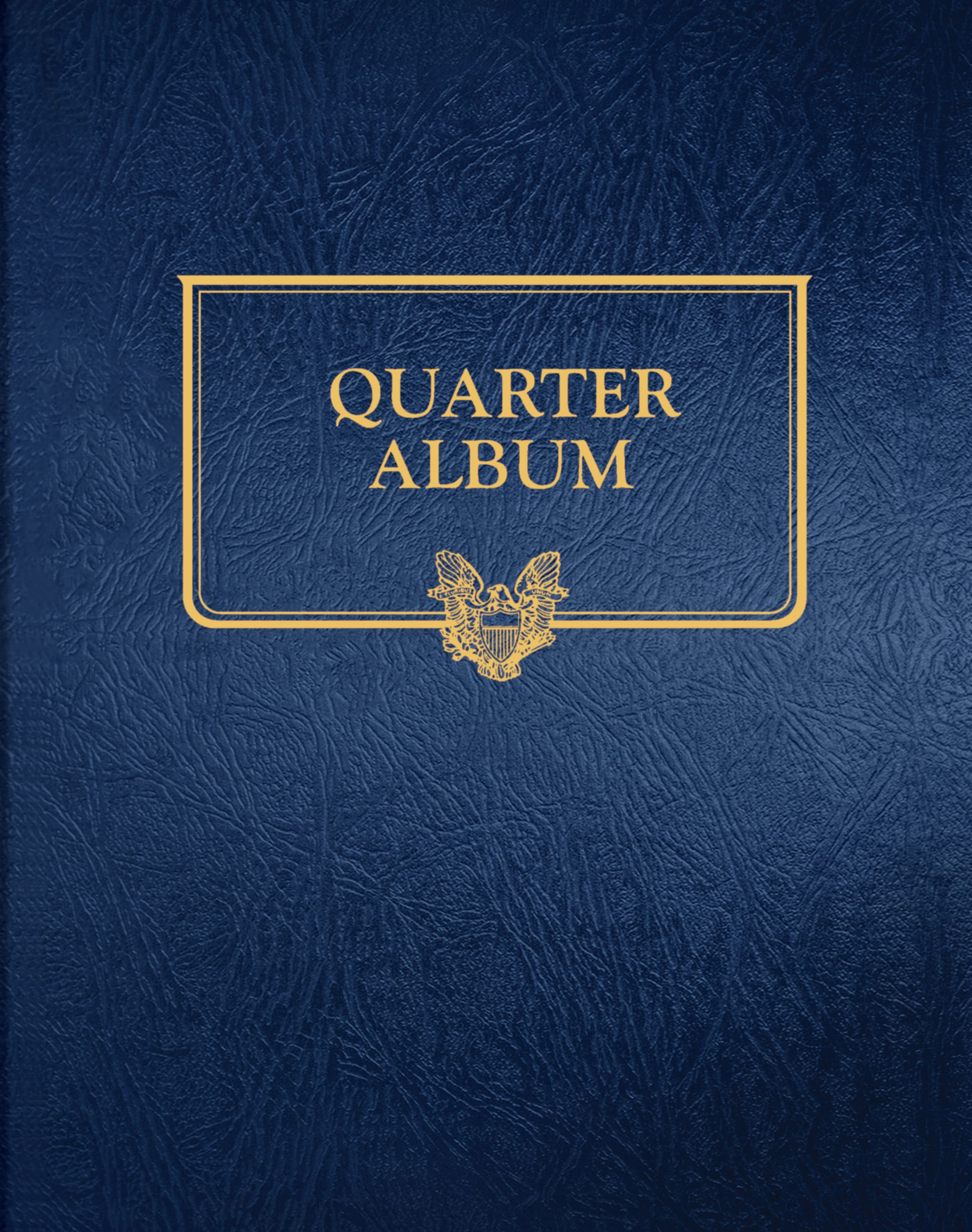 Whitman Classic® Coin Album – U.S. Quarters: Plain, No Dates (Includes Blank Pages)