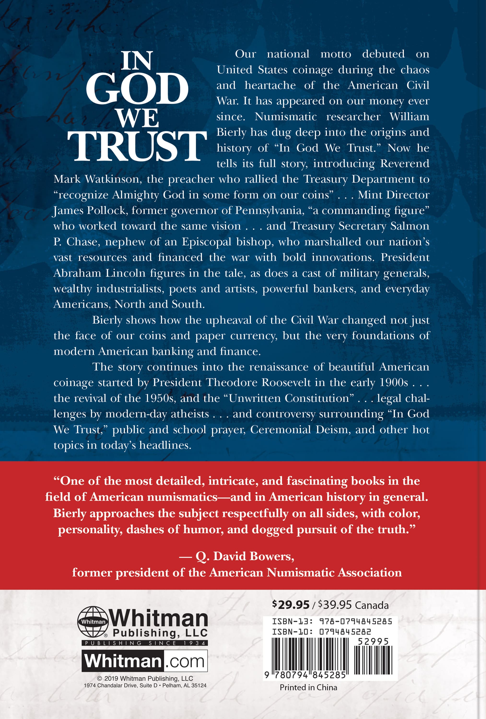 In God We Trust – The American Civil War, Money, Banking, and Religion