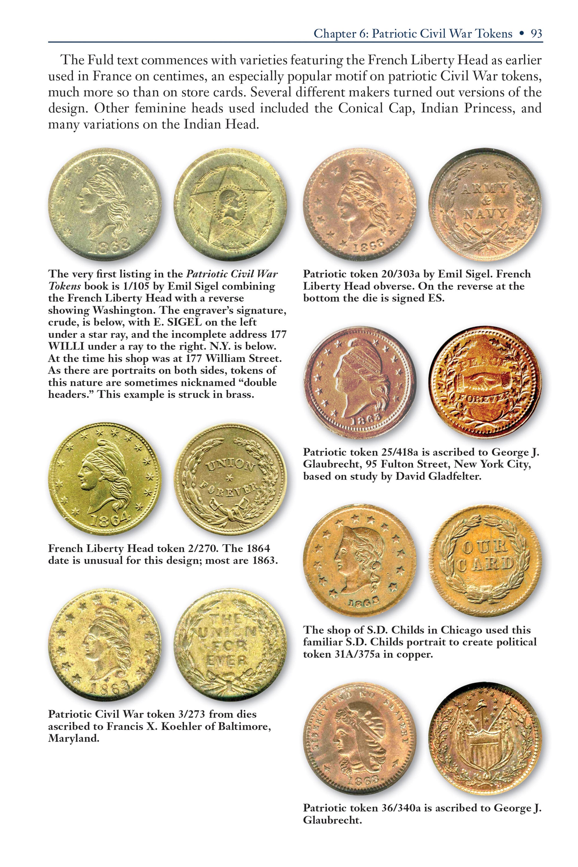 Red Book Series #16: A Guide Book of Civil War Tokens – Patriotics, Store Cards, Sutler Tokens, Encased Postage