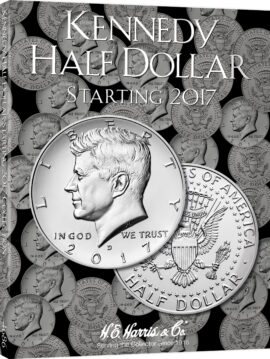 H.E. Harris® Coin Folder – Kennedy Half Dollars Collection #4: Starting 2017