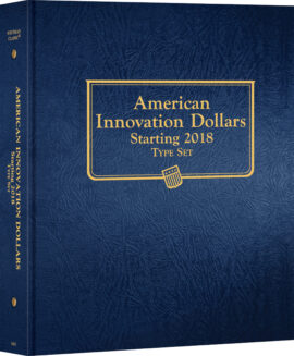 Whitman Classic® Coin Album – American Innovation Dollars: Starting 2018 (Single Mint)