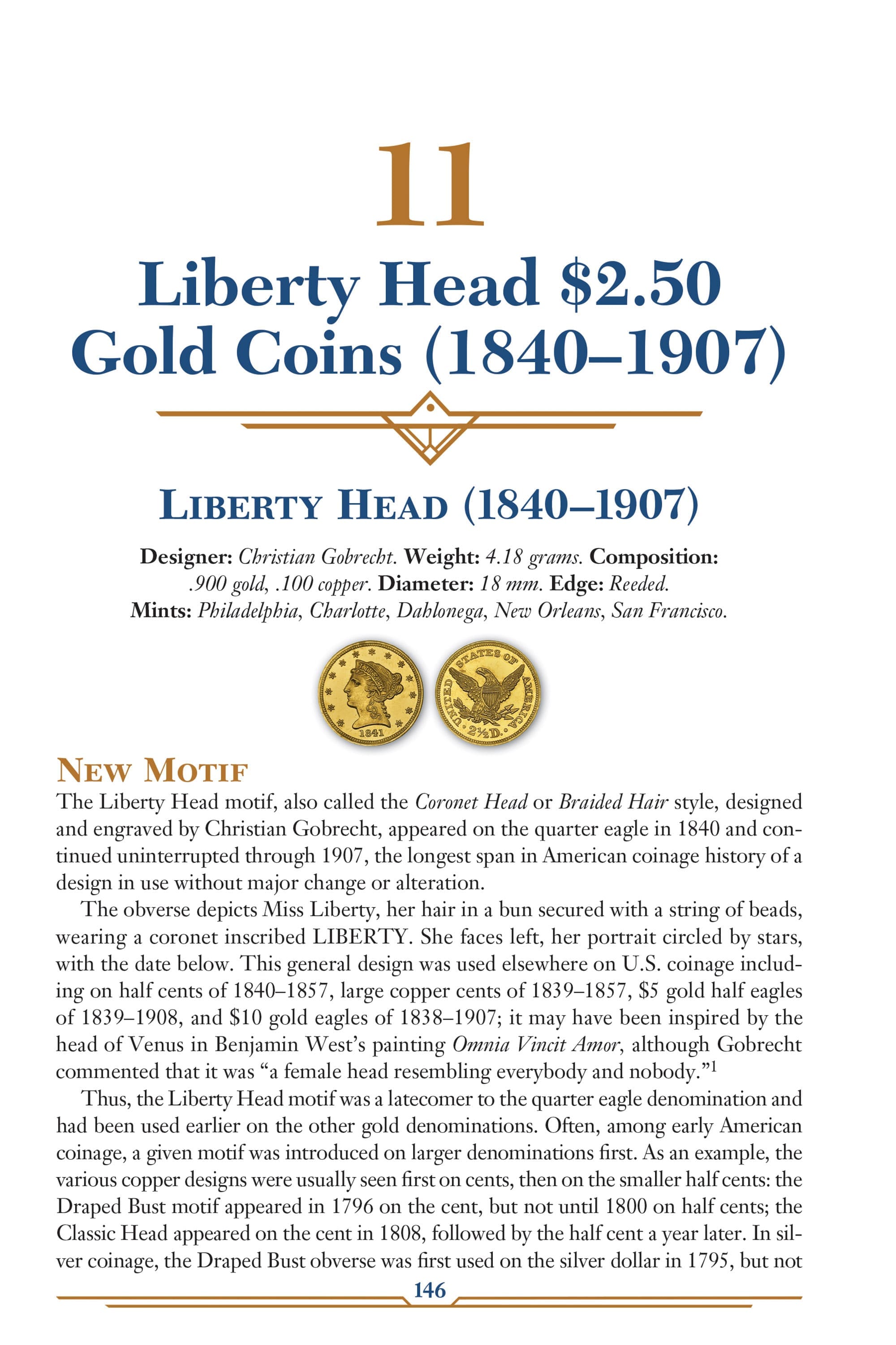 Red Book Series #26: A Guide Book of Quarter Eagle Gold Coins – History, Values, Collecting