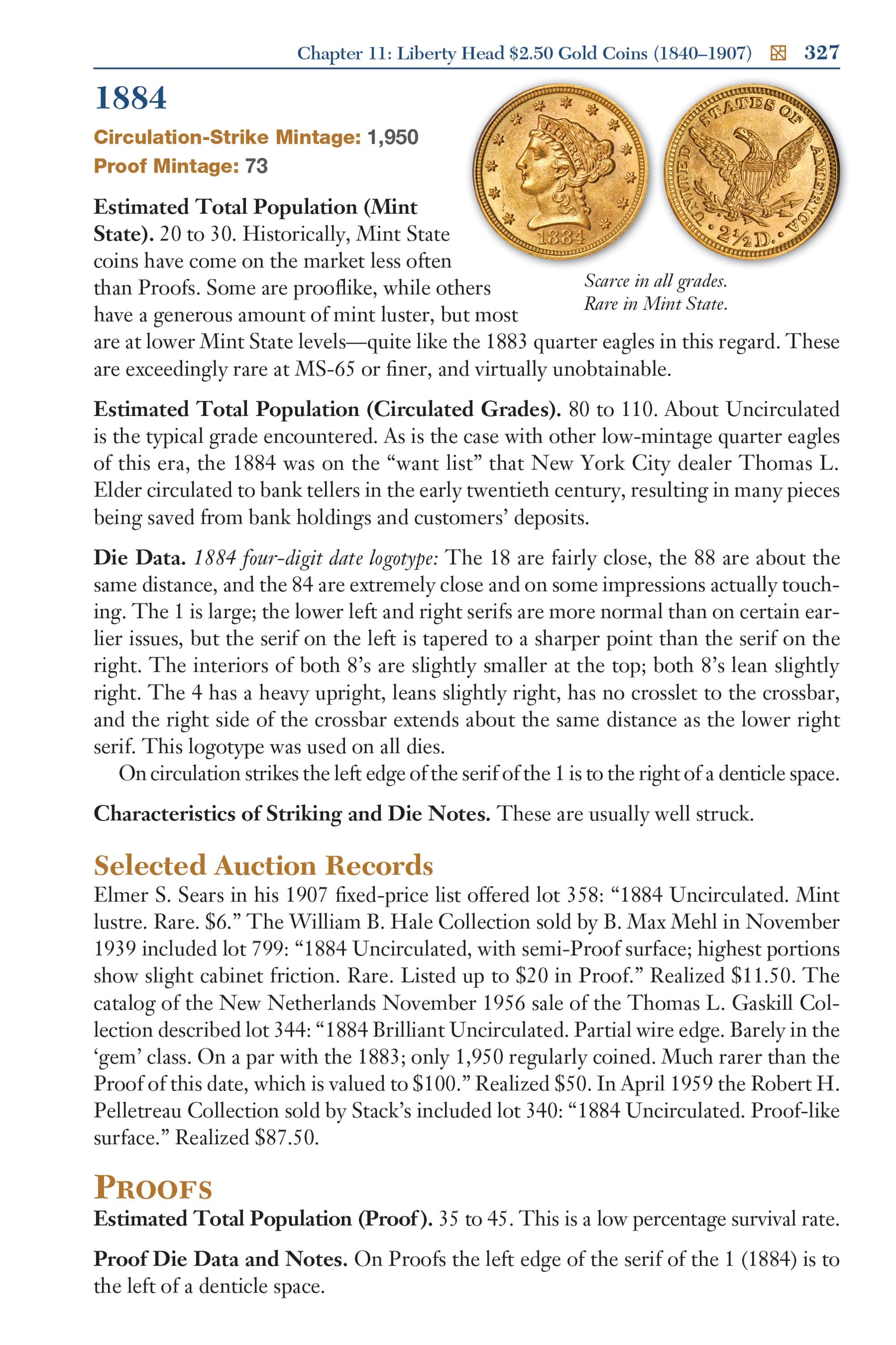 Red Book Series #26: A Guide Book of Quarter Eagle Gold Coins – History, Values, Collecting
