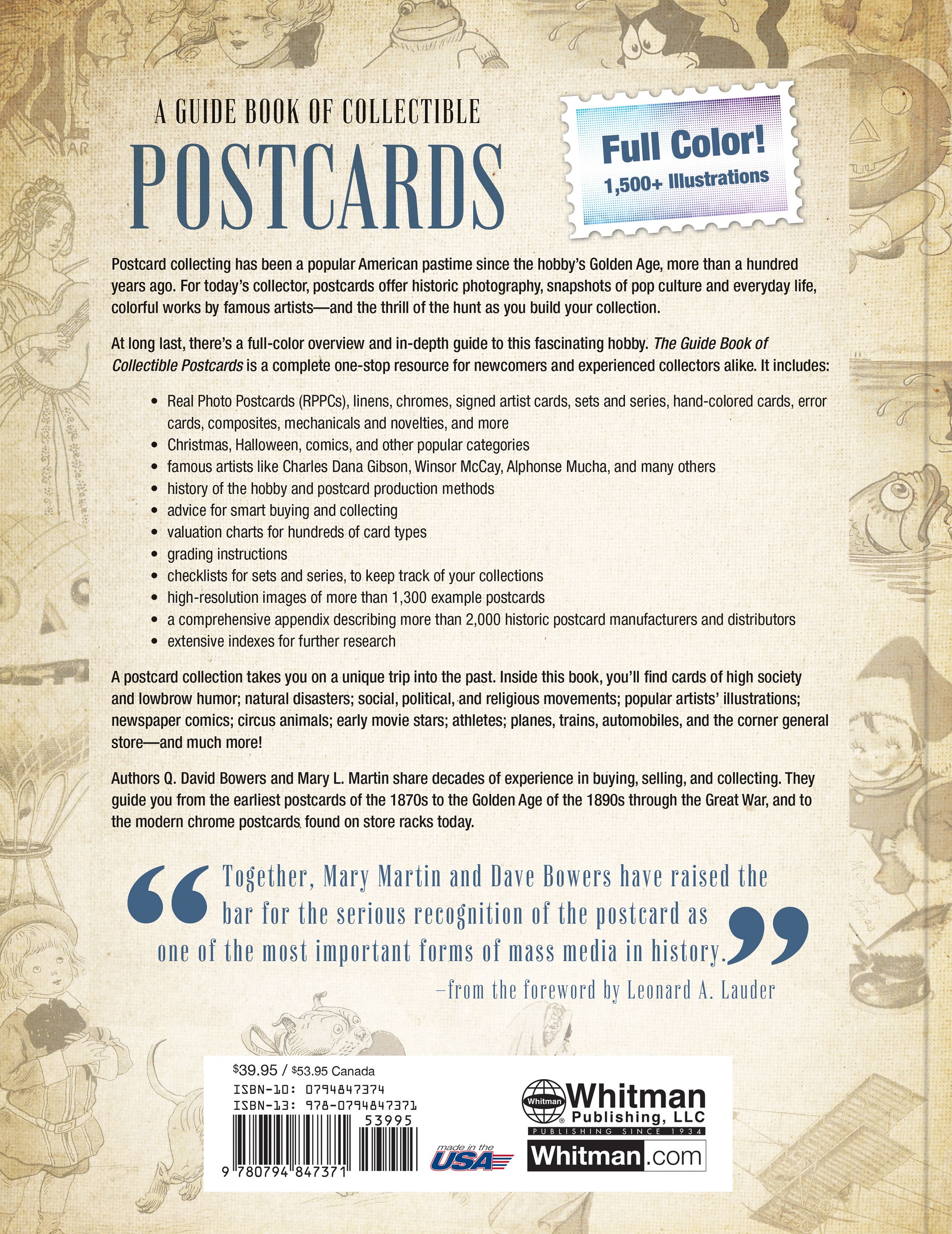A Guide Book of Collectible Postcards