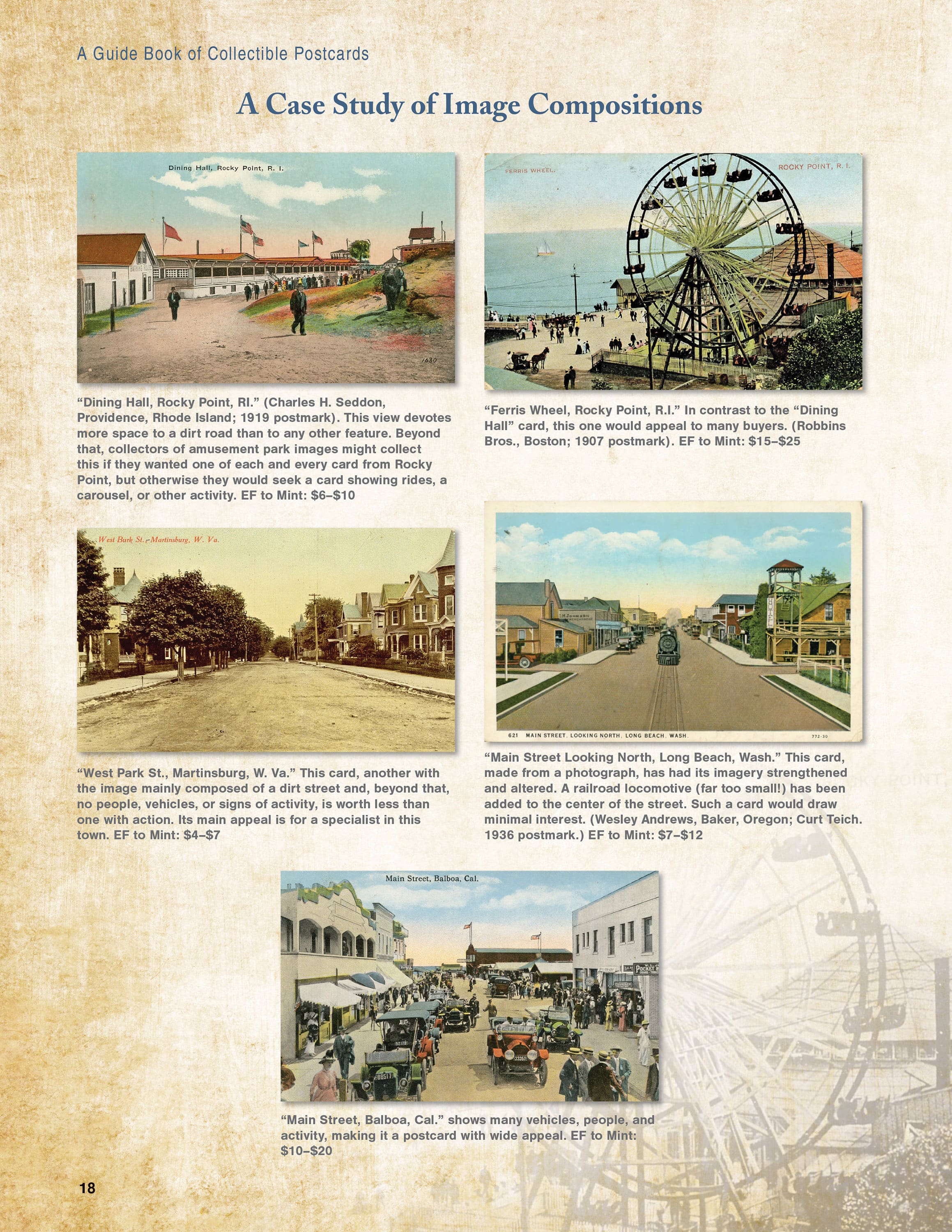A Guide Book of Collectible Postcards