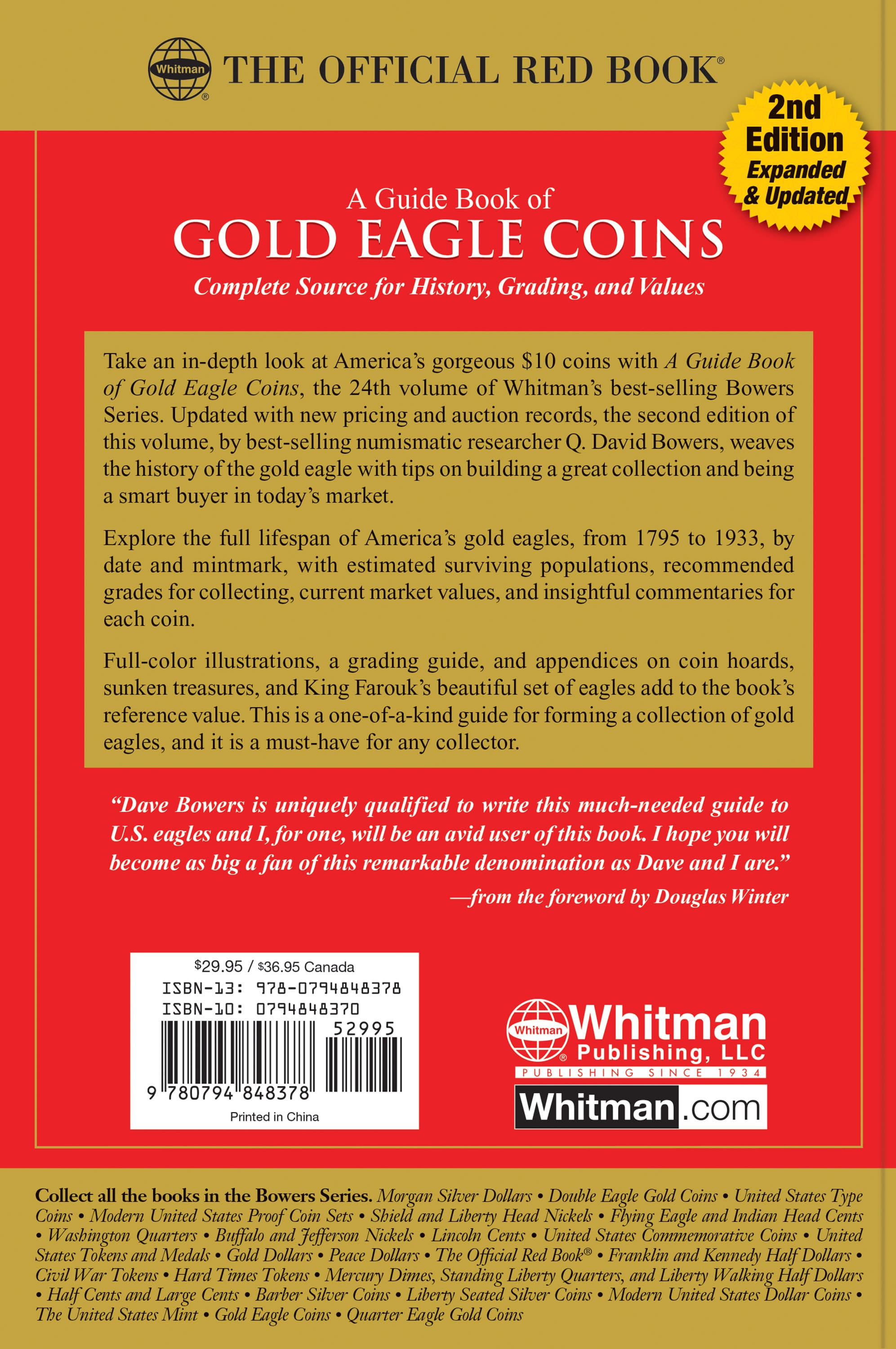 Red Book Series #24: A Guide Book of Gold Eagle Coins – History, Values, Collecting