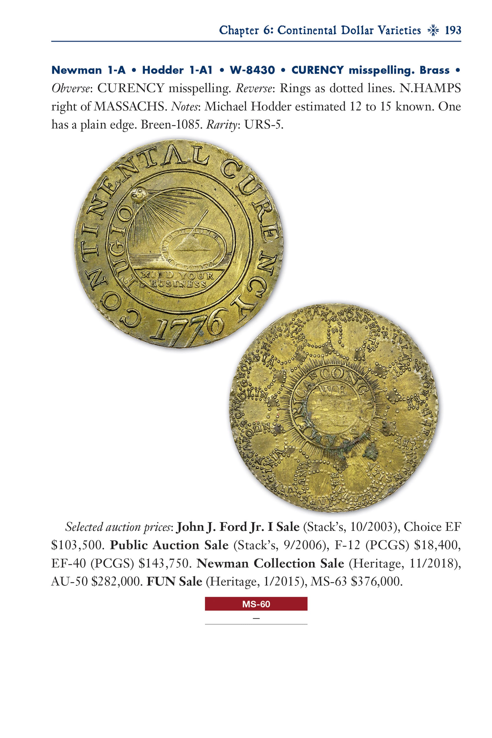 Red Book Series #25: A Guide Book of Continental Currency and Coins – History, Values, Collecting