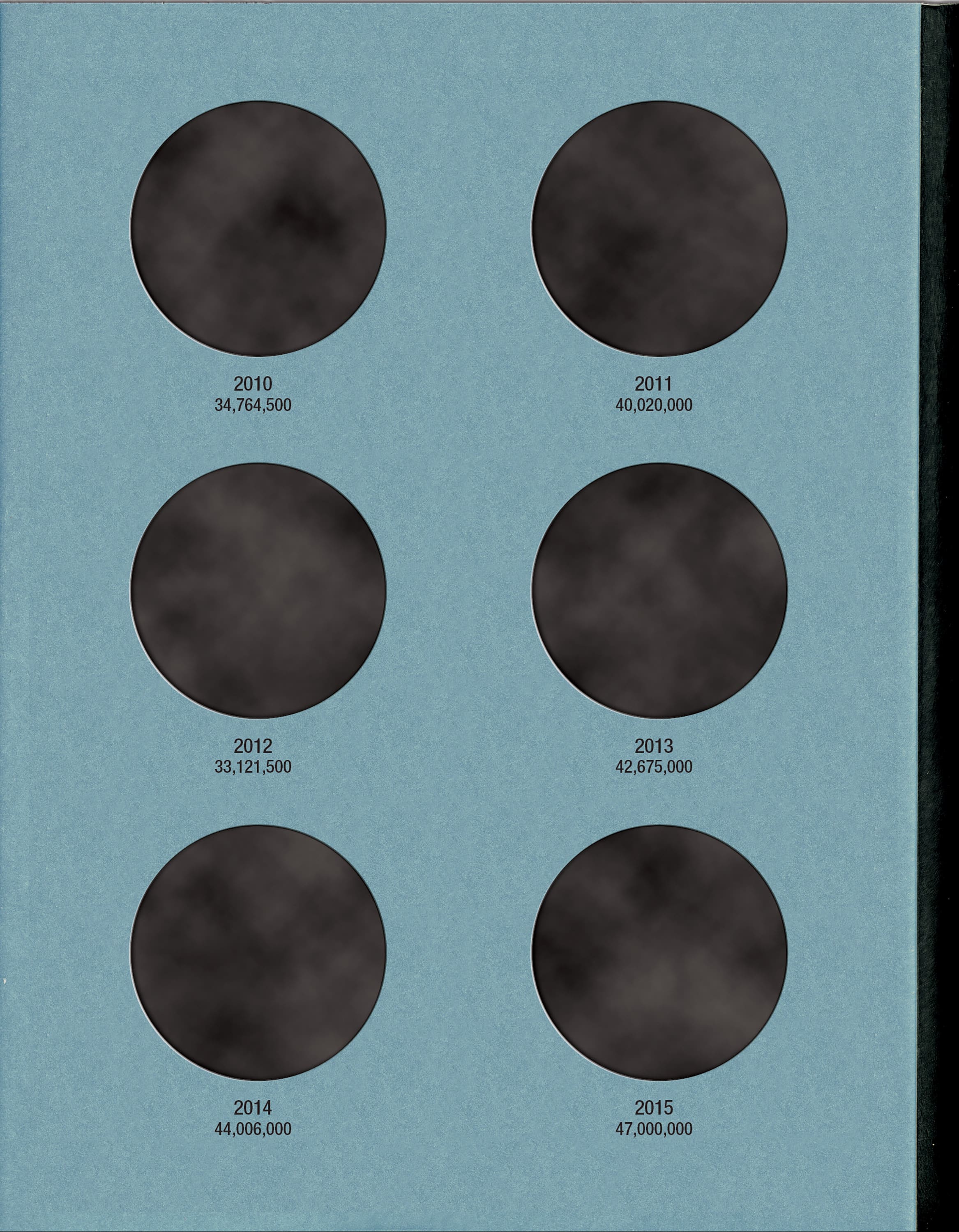 Official Whitman® Coin Folder – American Silver Eagles Volume #1: 1986-2003