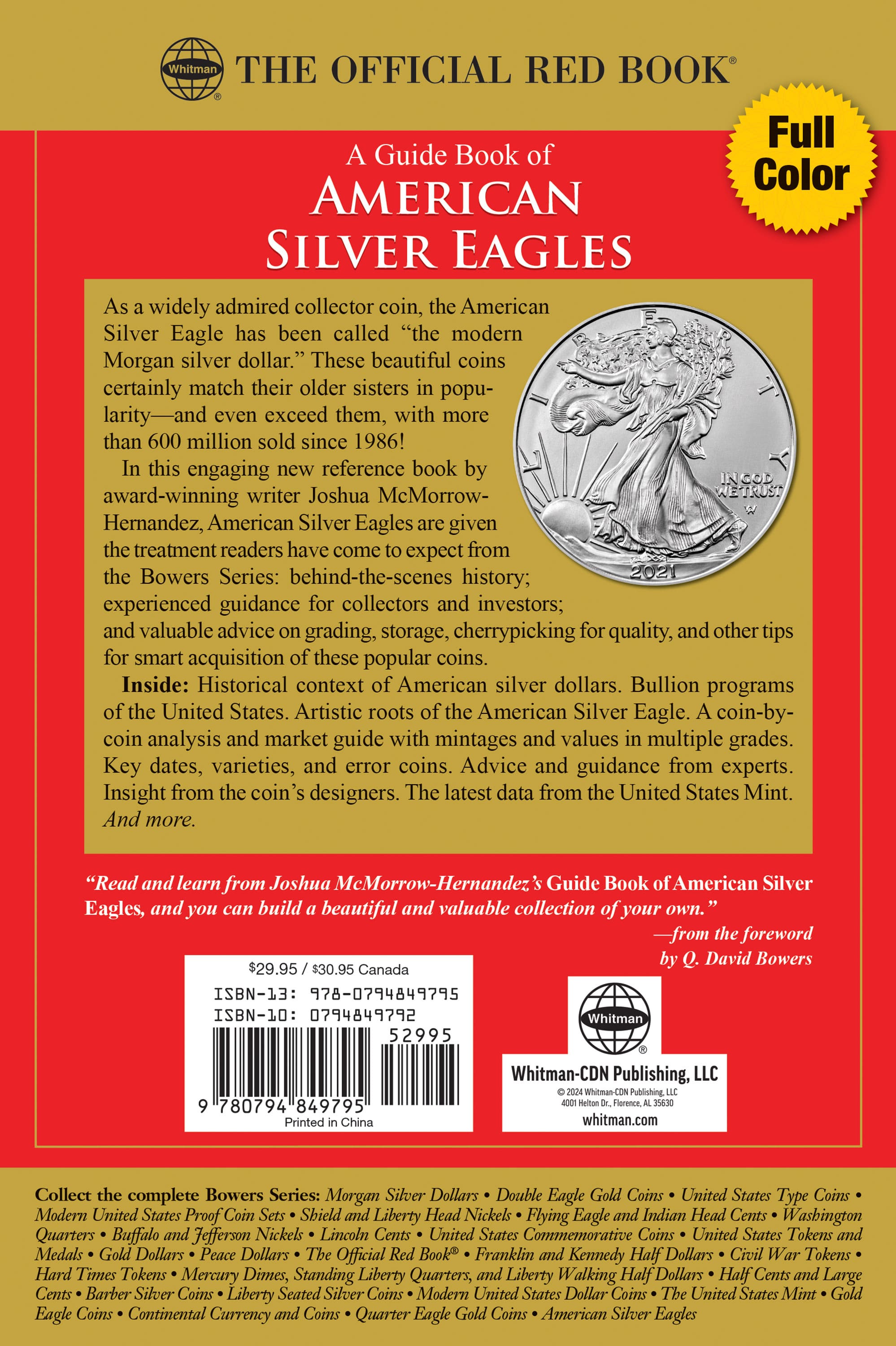 Red Book Series #27: A Guide Book of American Silver Eagles – History, Values, Collecting