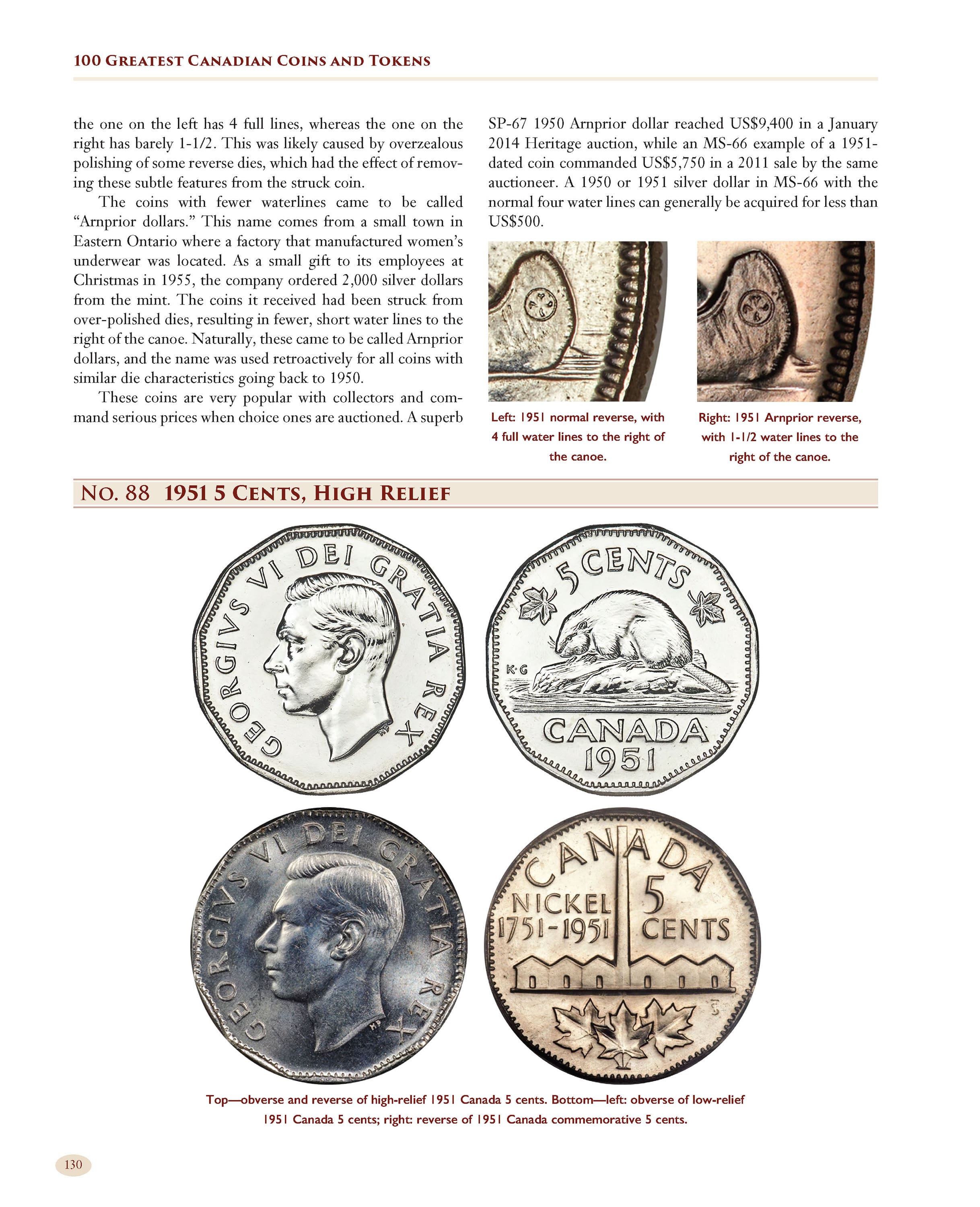 100 Greatest Series: 100 Greatest Canadian Coins and Tokens