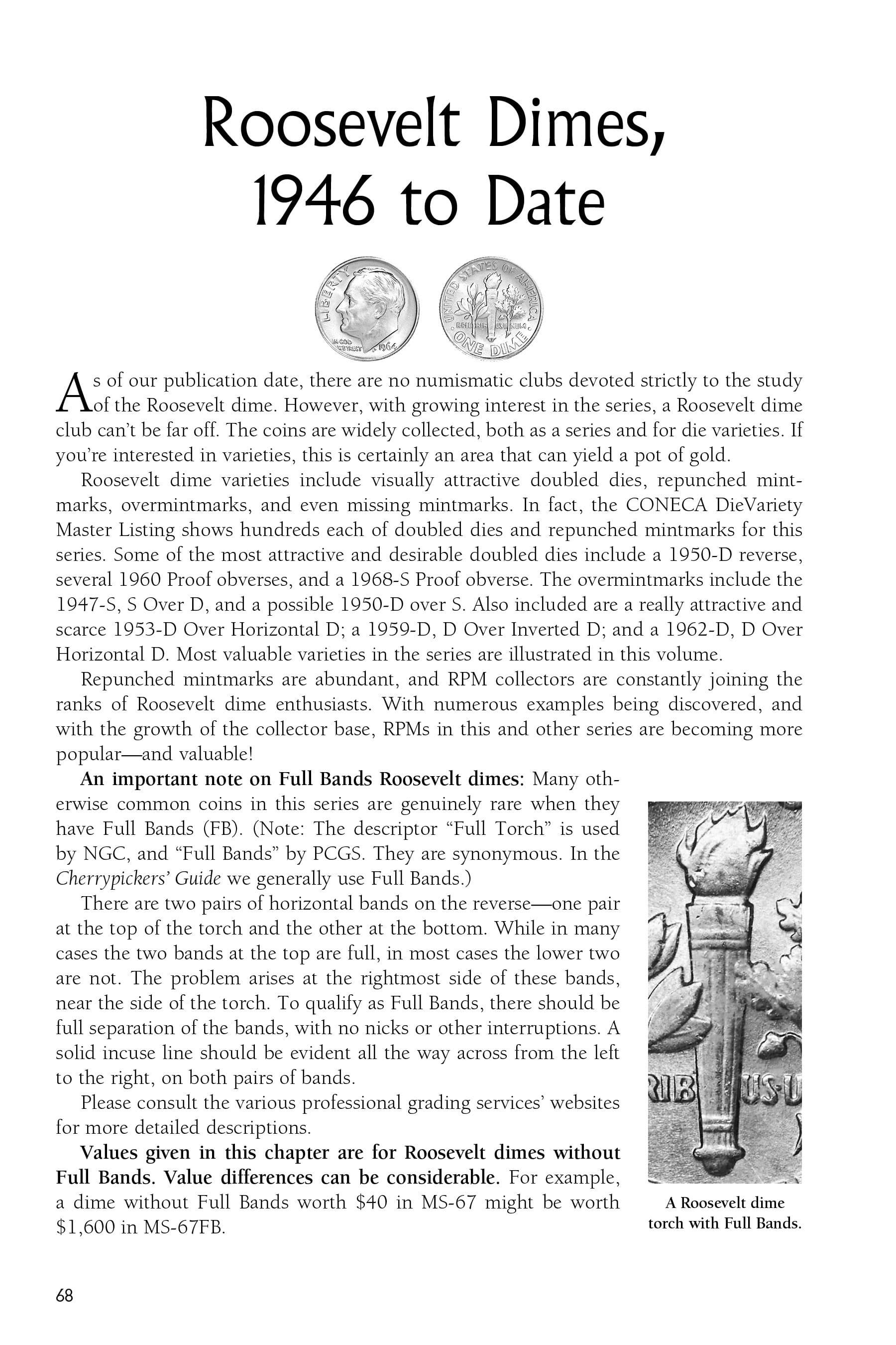 Cherrypickers’ Guide To Rare Die Varieties of United States Coins Volume 2 – Half Dimes through Quarters