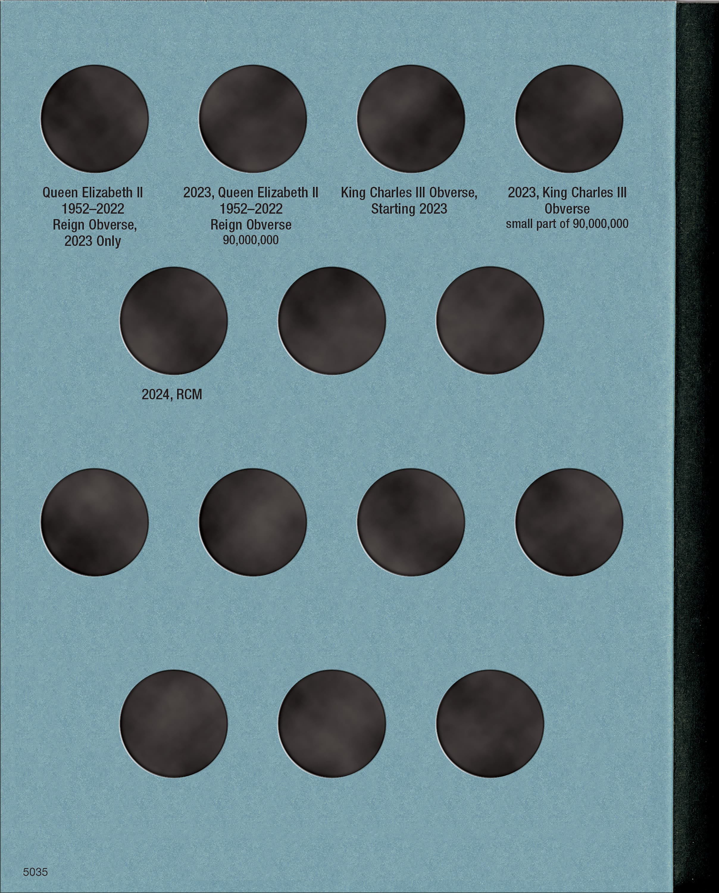 Official Whitman® Coin Folder – Canada Quarters (25 Cents) Collection #7: Starting 2023